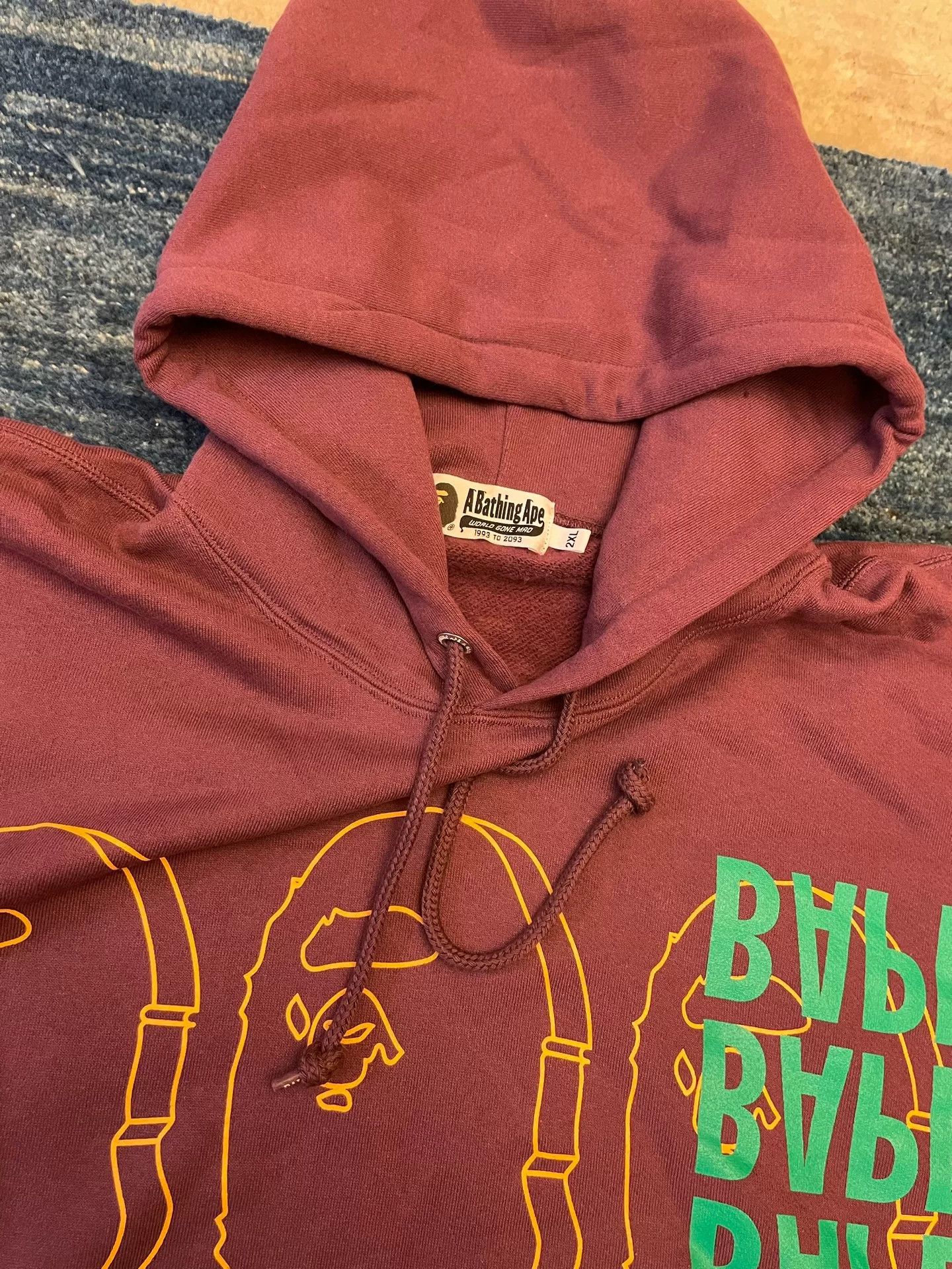Bape Bape Printed Hoodie Size US XXL / EU 58 / 5 - 3 Thumbnail