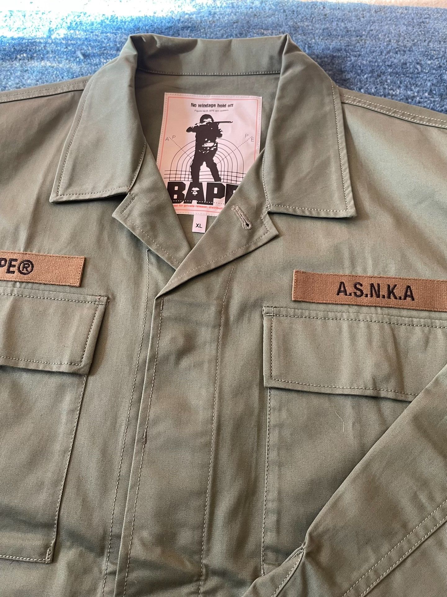 Bape Bape Four-Pocket Cargo Jacket Size US XL / EU 56 / 4 - 3 Thumbnail