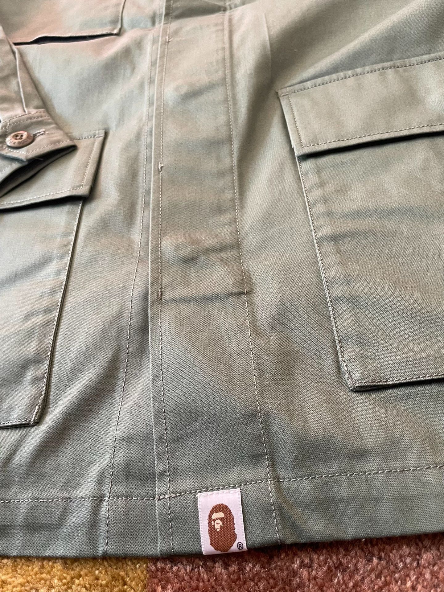 Bape Bape Four-Pocket Cargo Jacket Size US XL / EU 56 / 4 - 8 Thumbnail
