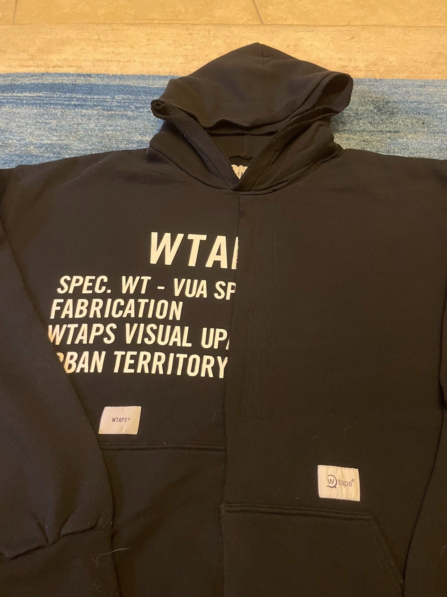 Wtaps Wtaps Men's Hooded Paneled Sweatshirt Size US L / EU 52-54 / 3 - 2 Thumbnail