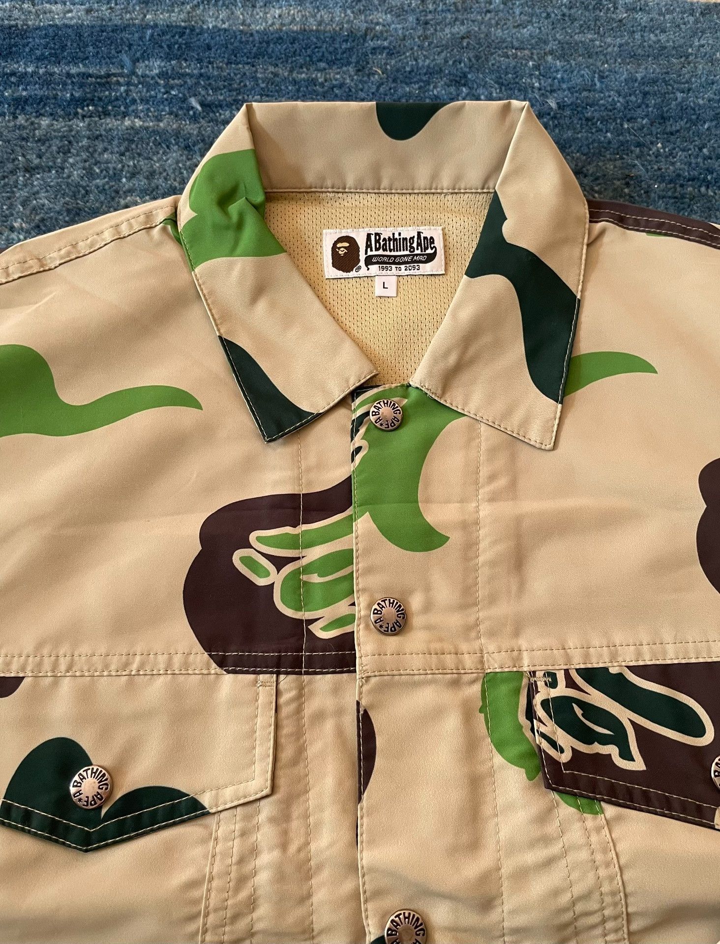 Bape Bape Men's Outdoor Coach Jacket Size US L / EU 52-54 / 3 - 3 Thumbnail