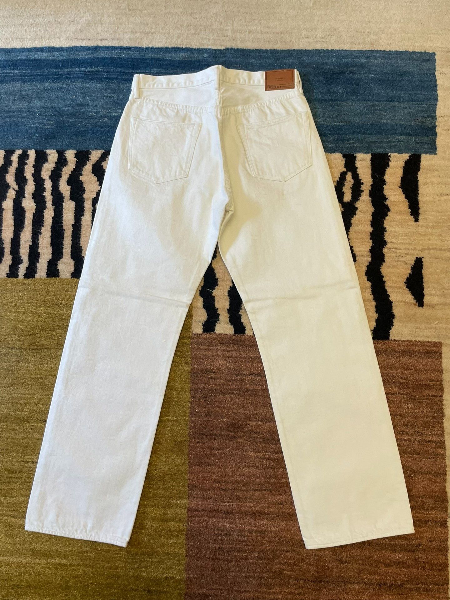 Red Clouds Collective Red Cloud DAAIFAU White Jeans Size US 34 / EU 50 - 5 Thumbnail