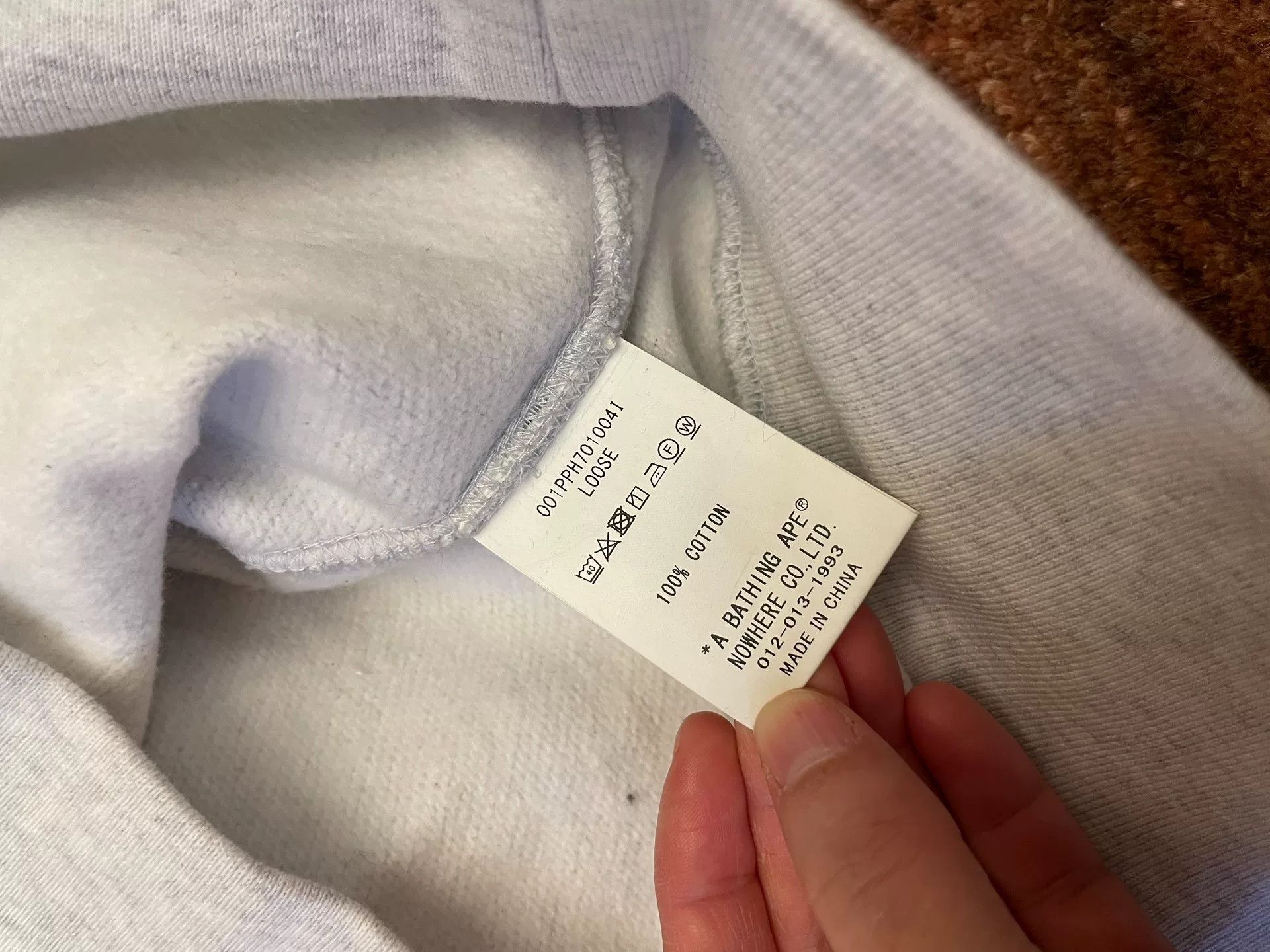 Bape Bape Rainbow Embroidery Crewneck Hoodie Size US XL / EU 56 / 4 - 6 Thumbnail