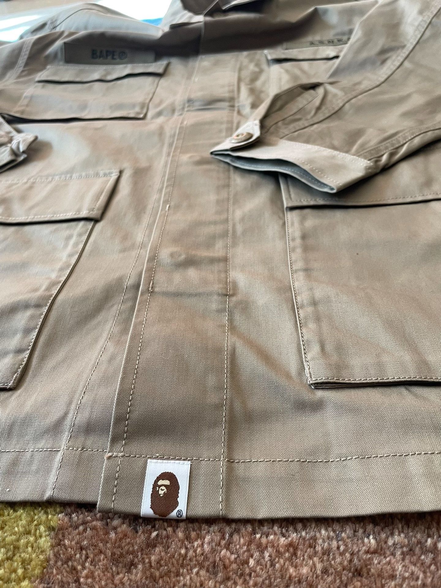 Bape Bape Four-Pocket Cargo Jacket Size US XL / EU 56 / 4 - 4 Thumbnail