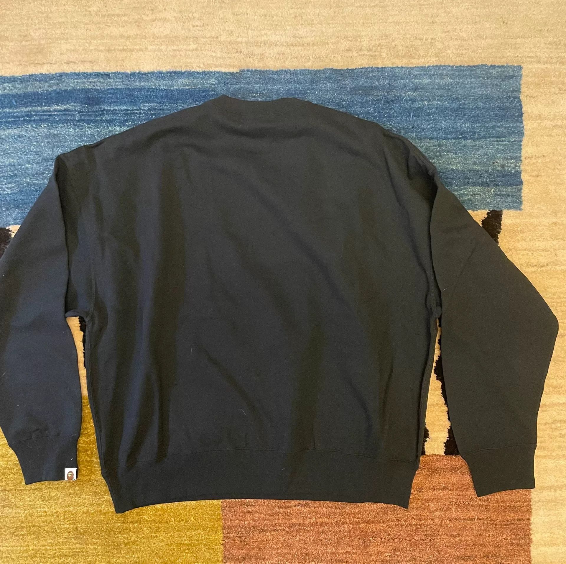 Bape Bape Rainbow Embroidered Crewneck Sweatshirt Size US XL / EU 56 / 4 - 4 Thumbnail