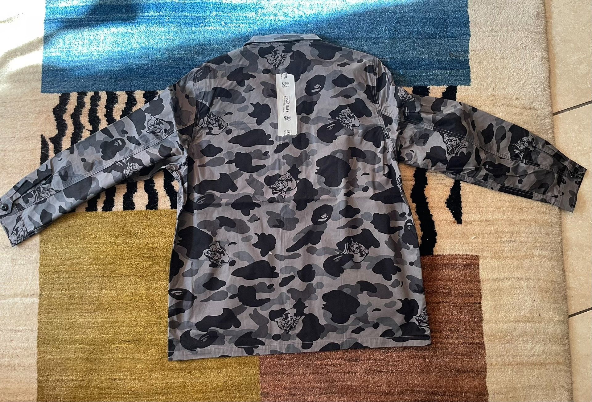 Bape Bape Ursus Camo Cargo Jacket Size US XL / EU 56 / 4 - 5 Thumbnail