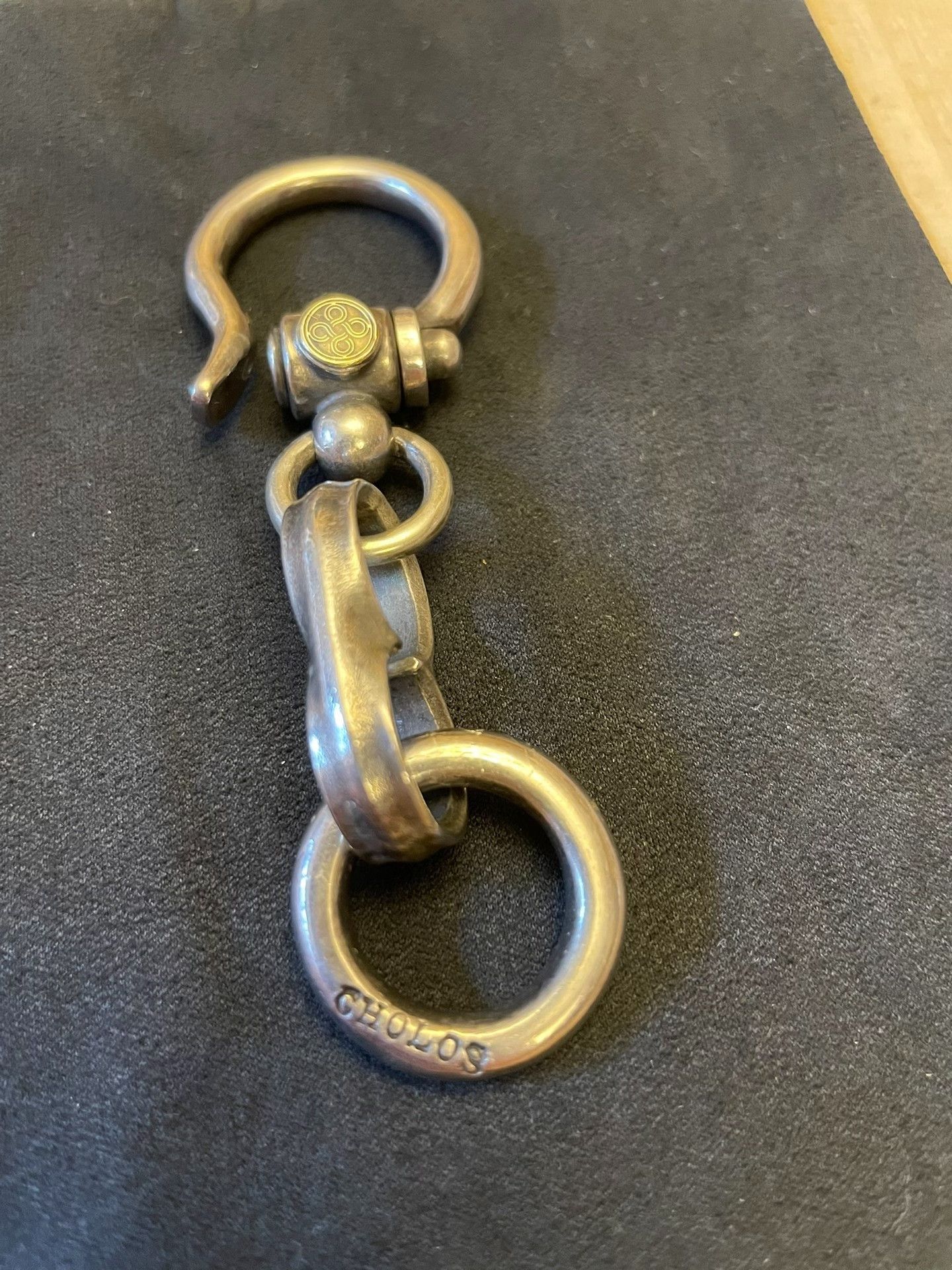 Han Cholo CHOLOS 925 Silver Gold Accent Keychain Size ONE SIZE - 4 Thumbnail