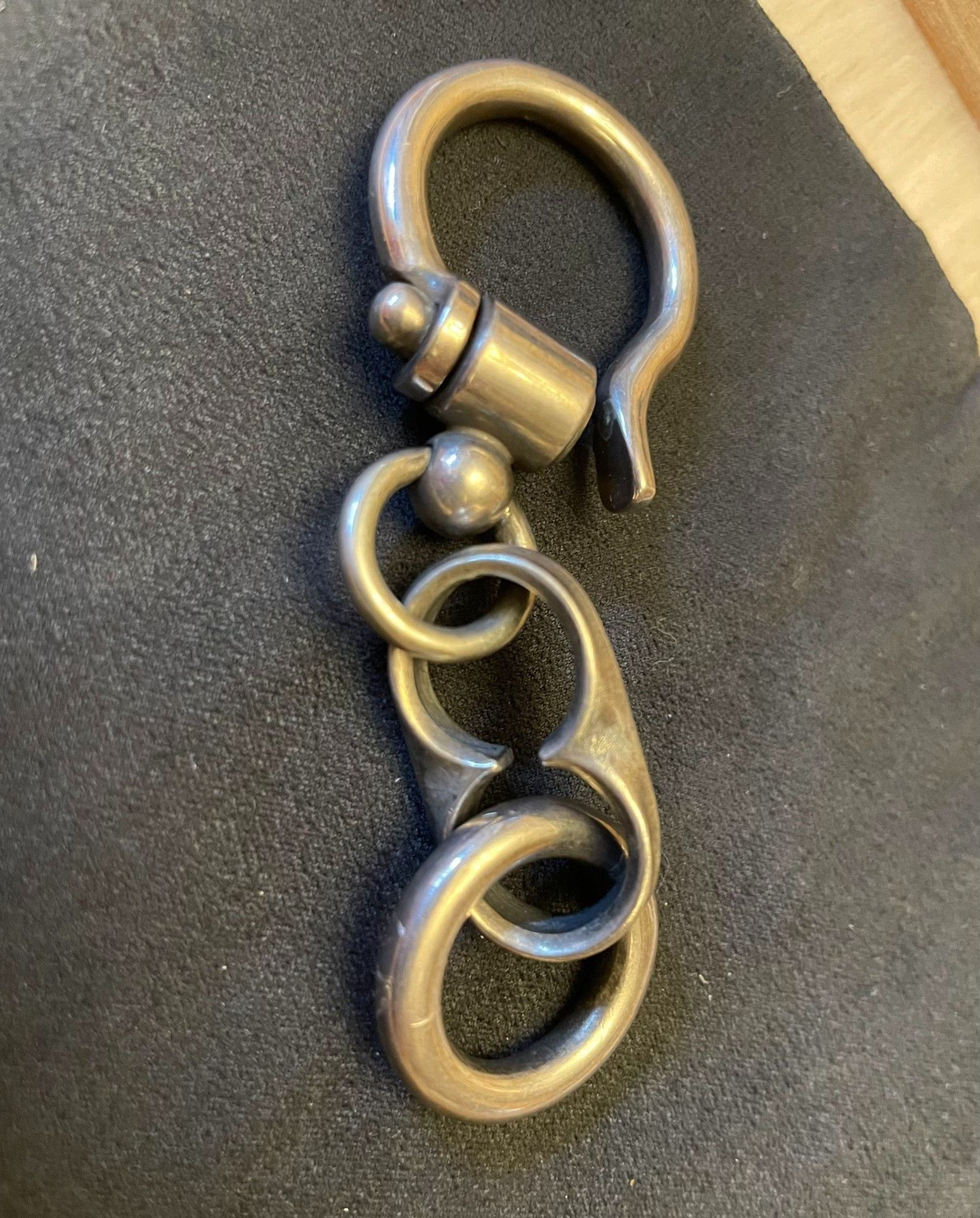 Han Cholo CHOLOS 925 Silver Gold Accent Keychain Size ONE SIZE - 5 Thumbnail