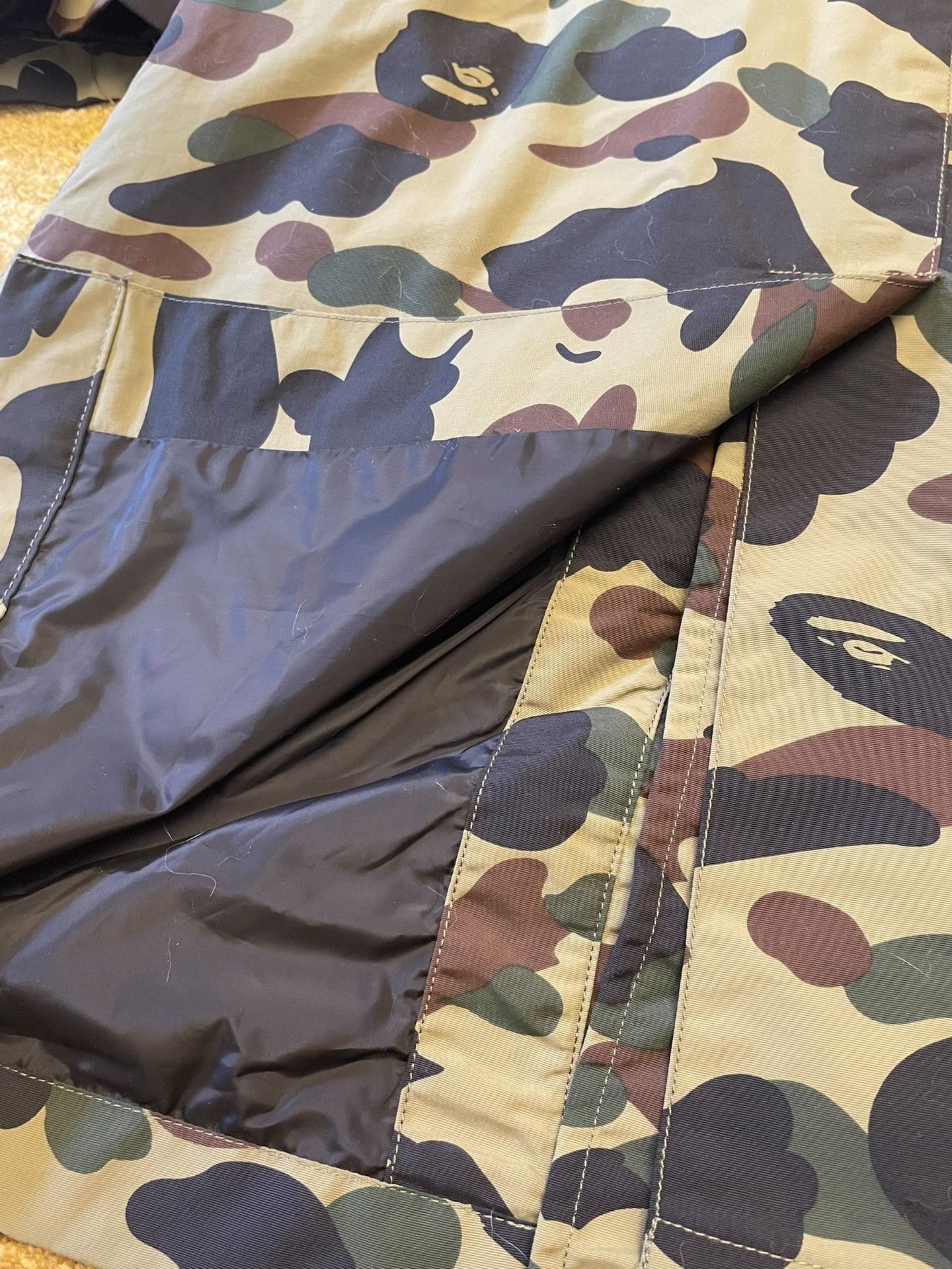 Bape Bape Green Camo Men's Windbreaker Size US L / EU 52-54 / 3 - 6 Thumbnail