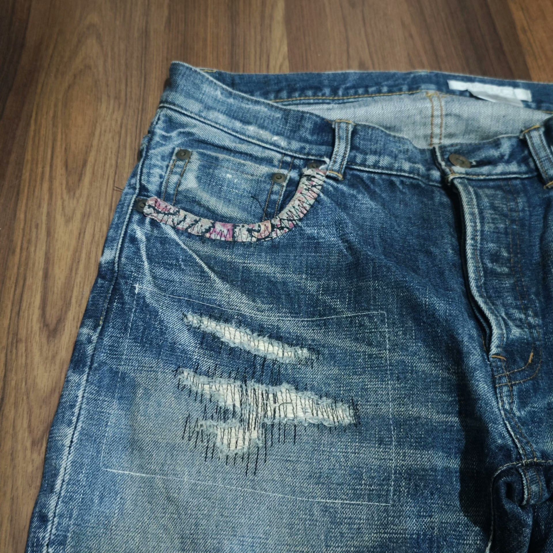 Musium Div. FDMTL museum-neu denim jeans Size US 26 / EU 42 - 3 Thumbnail