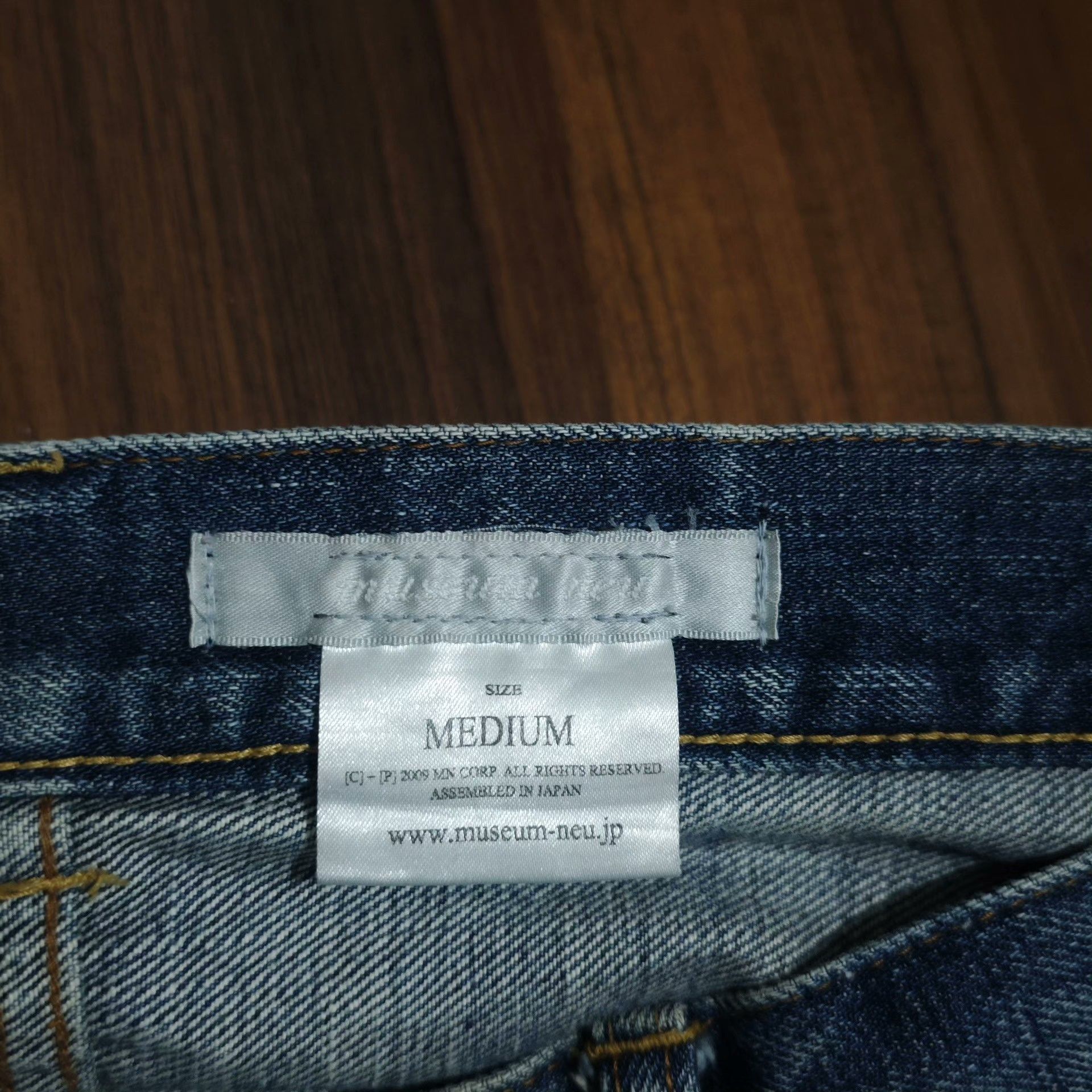 Musium Div. FDMTL museum-neu denim jeans Size US 26 / EU 42 - 8 Thumbnail