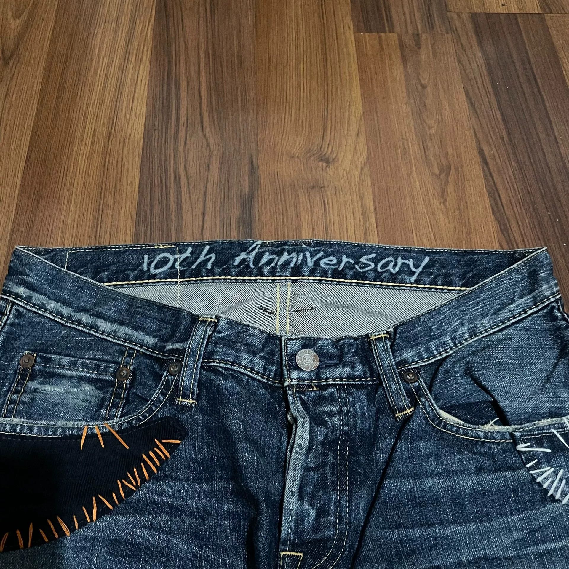 LVC TMT 10th Anniversary Selvedge Jeans Size US 26 / EU 42 - 5 Thumbnail