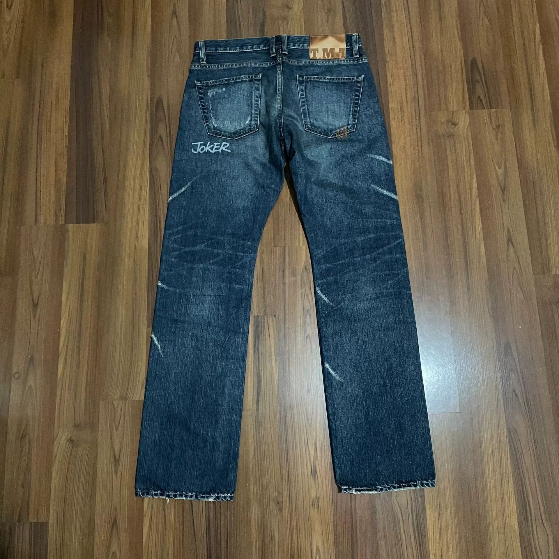 LVC TMT 10th Anniversary Selvedge Jeans Size US 26 / EU 42 - 2 Thumbnail