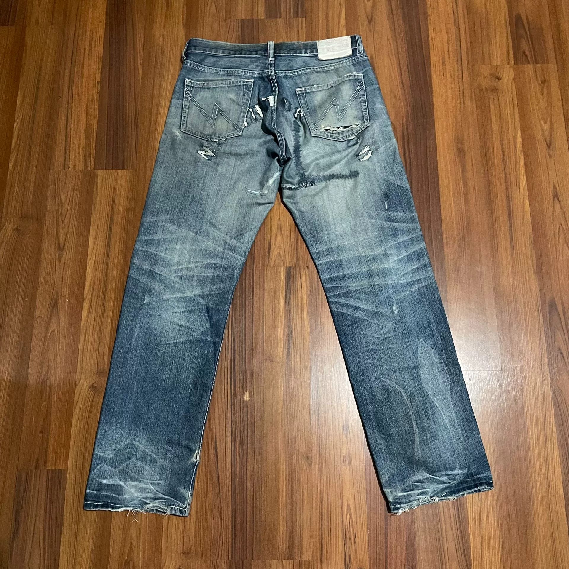 Neighborhood NEIGHBORHOOD 08EX Graffiti Print Jeans Size US 31 - 2 Thumbnail