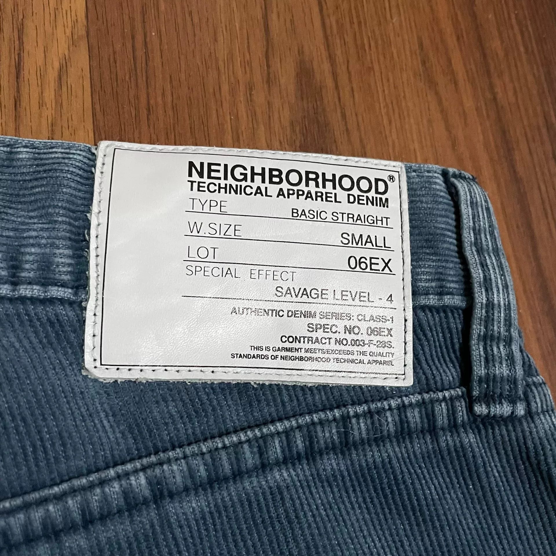 Neighborhood NEIGHBORHOOD 06EX Corduroy Casual Pants Size US 31 - 4 Thumbnail