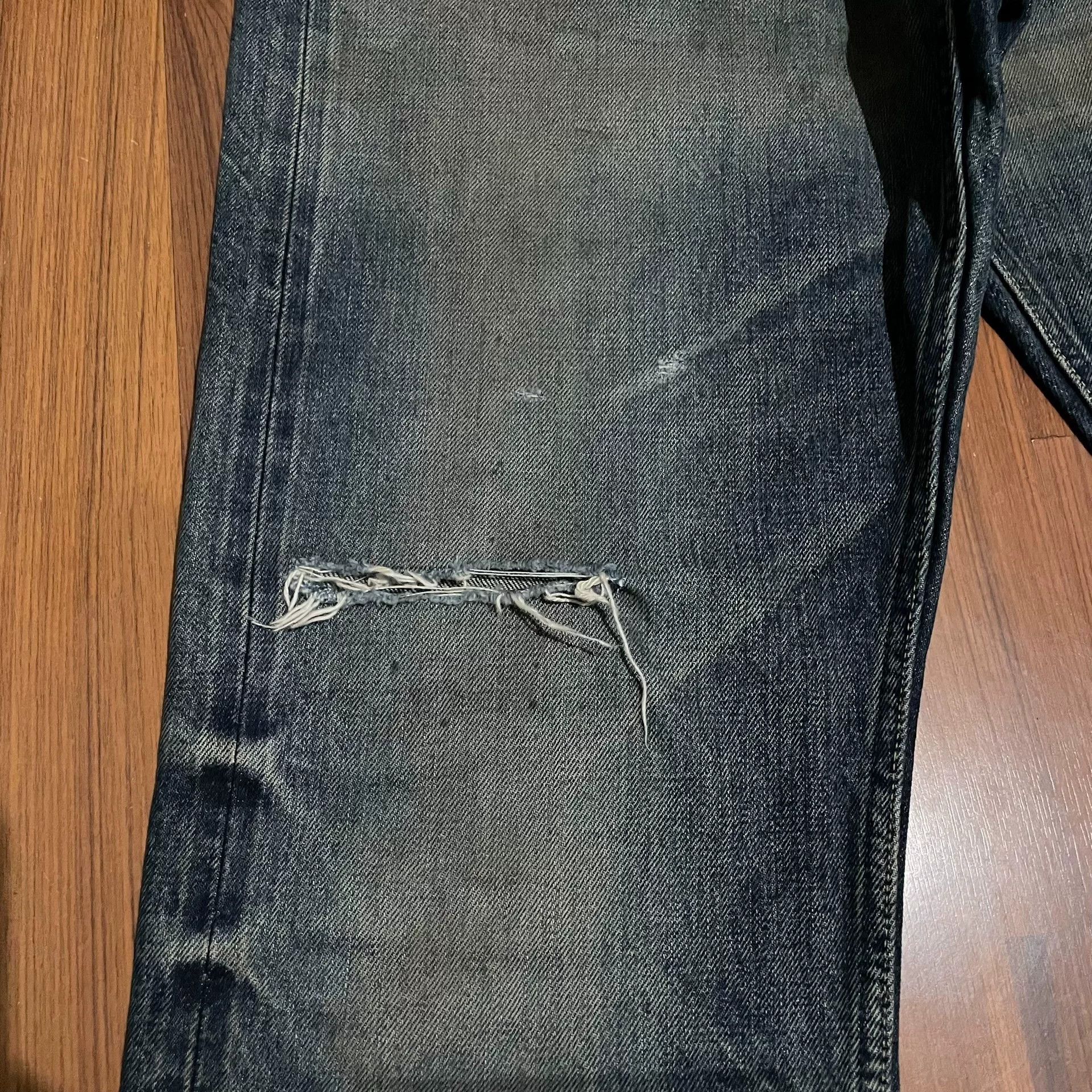 Madness MADNESS 18AW Slash 1.0 Long Jeans Size US 28 / EU 44 - 3 Thumbnail