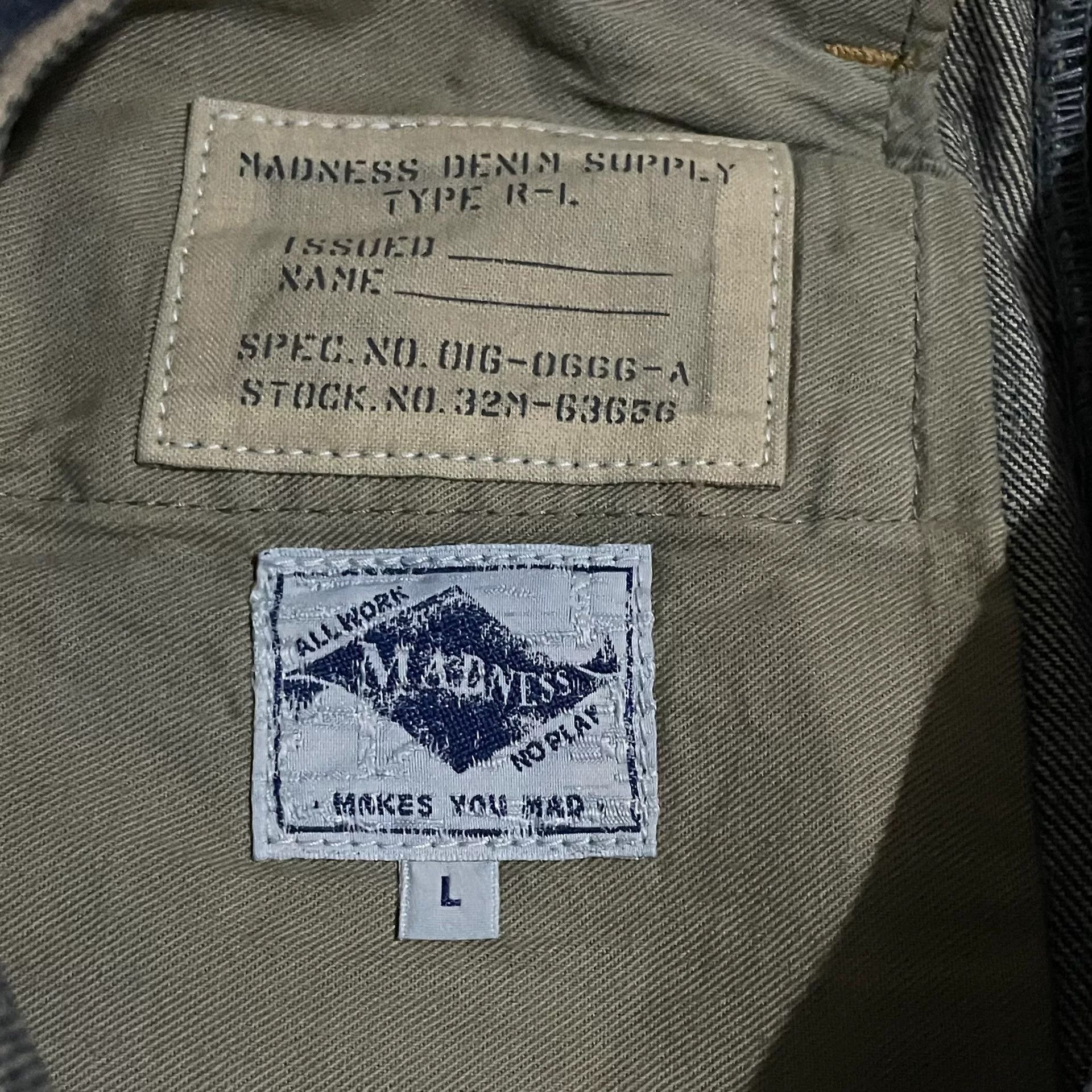 Madness MADNESS 18AW Slash 1.0 Long Jeans Size US 28 / EU 44 - 7 Thumbnail