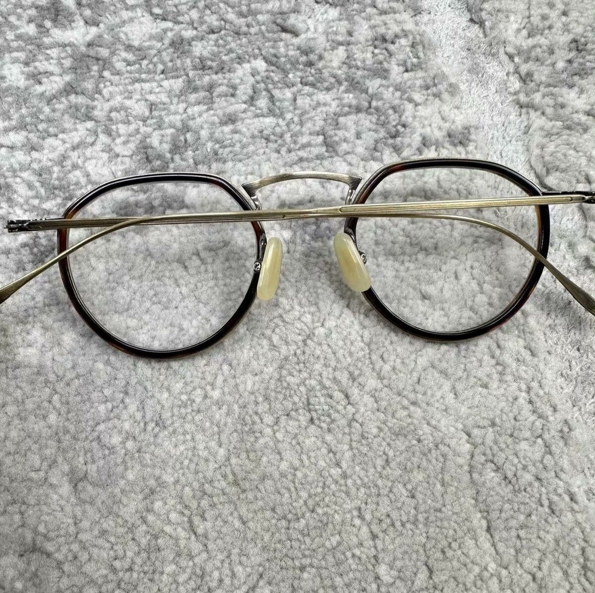 Kaneko Optical Kv-63 Japanese Titanium Round Frame Glasses Size ONE SIZE - 3 Thumbnail