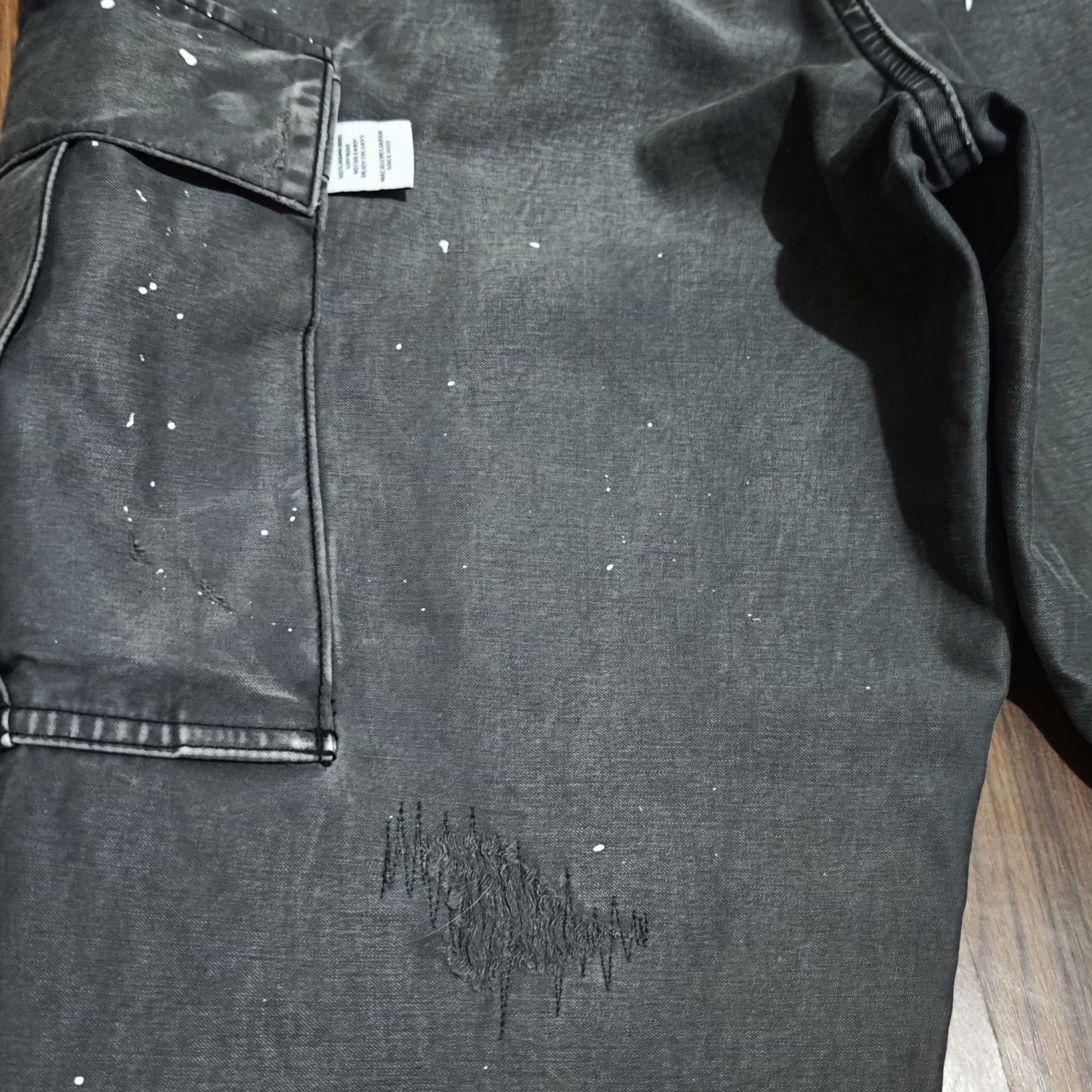 Wtaps HANGEReering Heavy Washed Cargo Pants Size US 31 - 4 Thumbnail