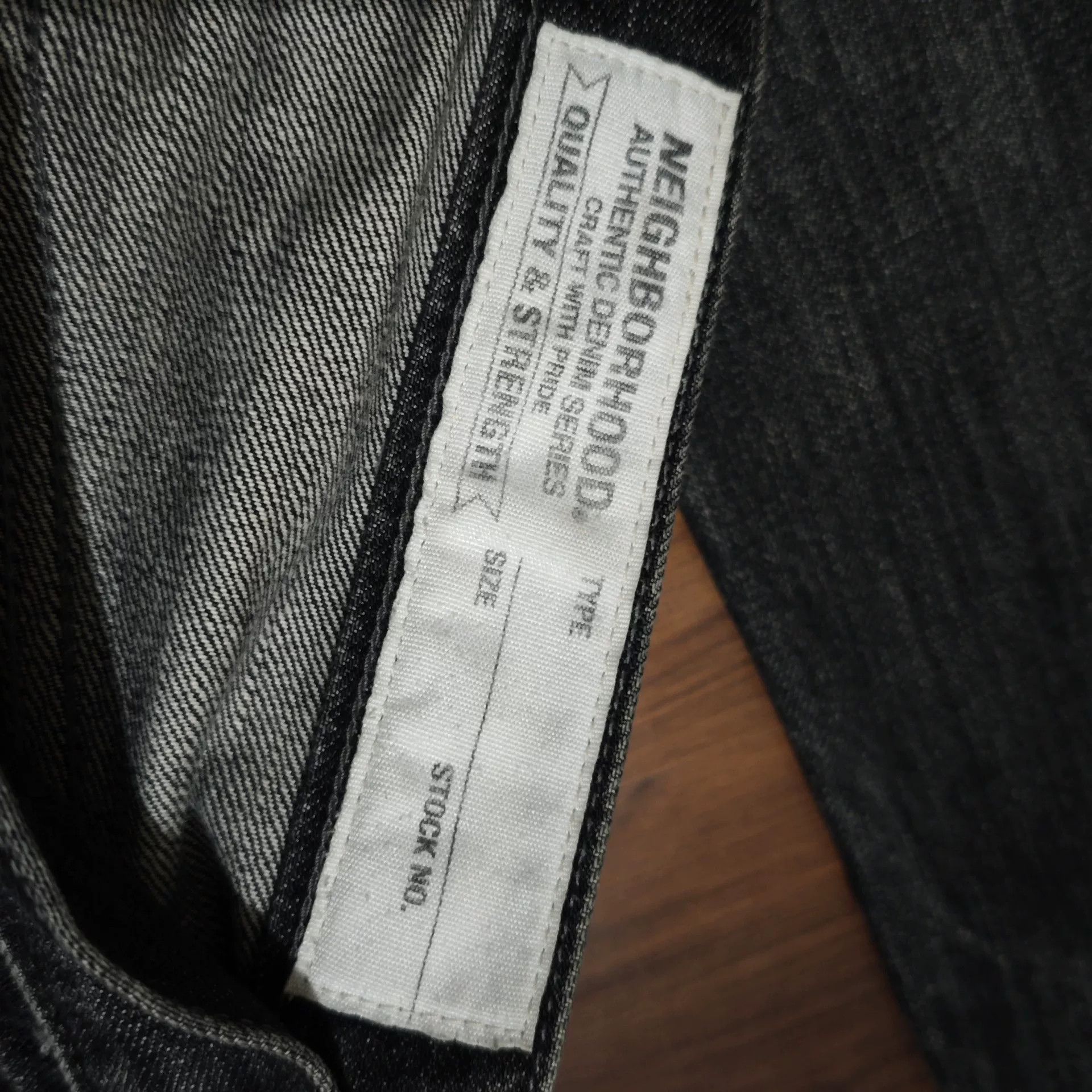 Neighborhood NEIGHBORHOOD DPM Basic Washed Raw Denim Jeans Size US 30 / EU 46 - 4 Thumbnail