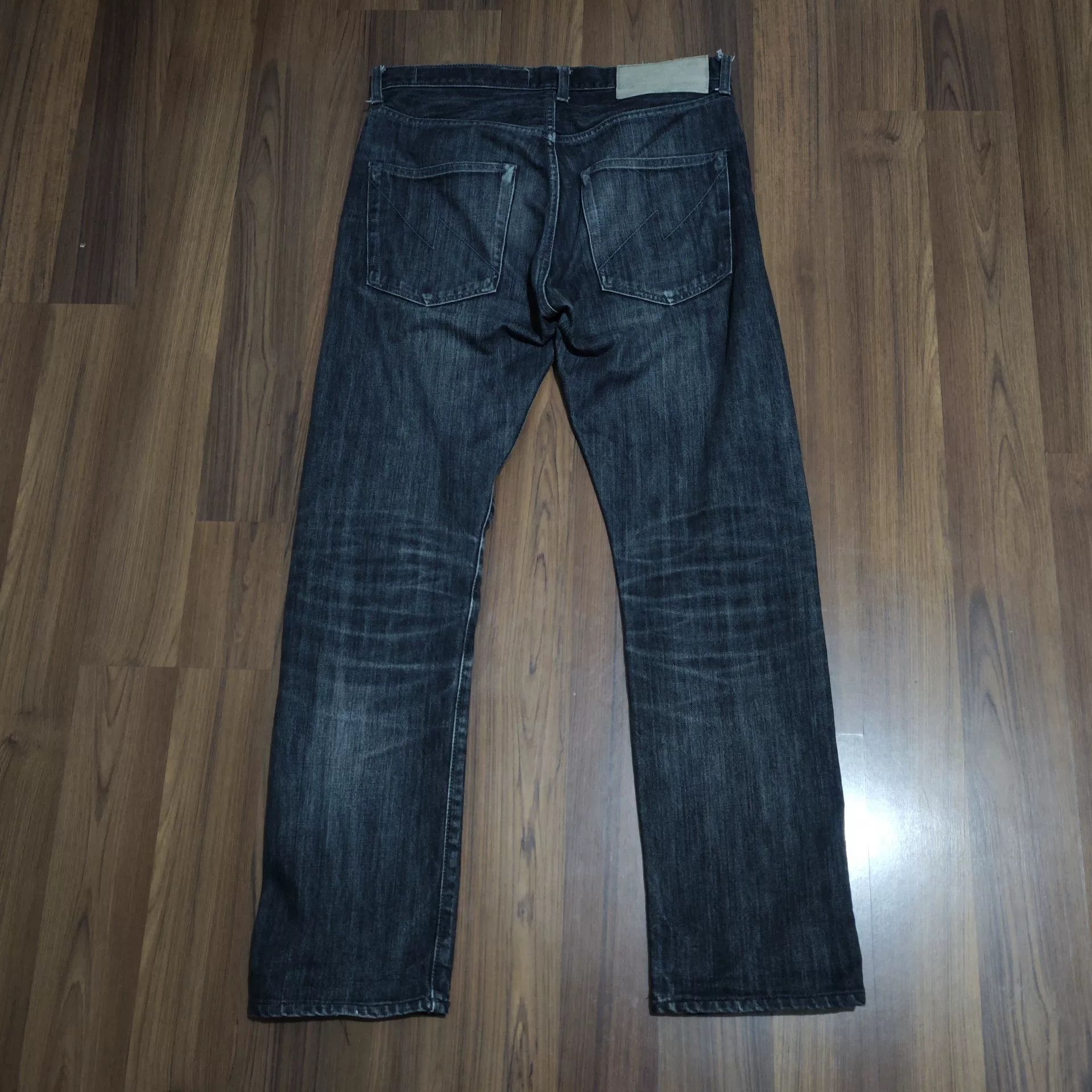 Neighborhood NEIGHBORHOOD DPM Basic Washed Raw Denim Jeans Size US 30 / EU 46 - 2 Thumbnail