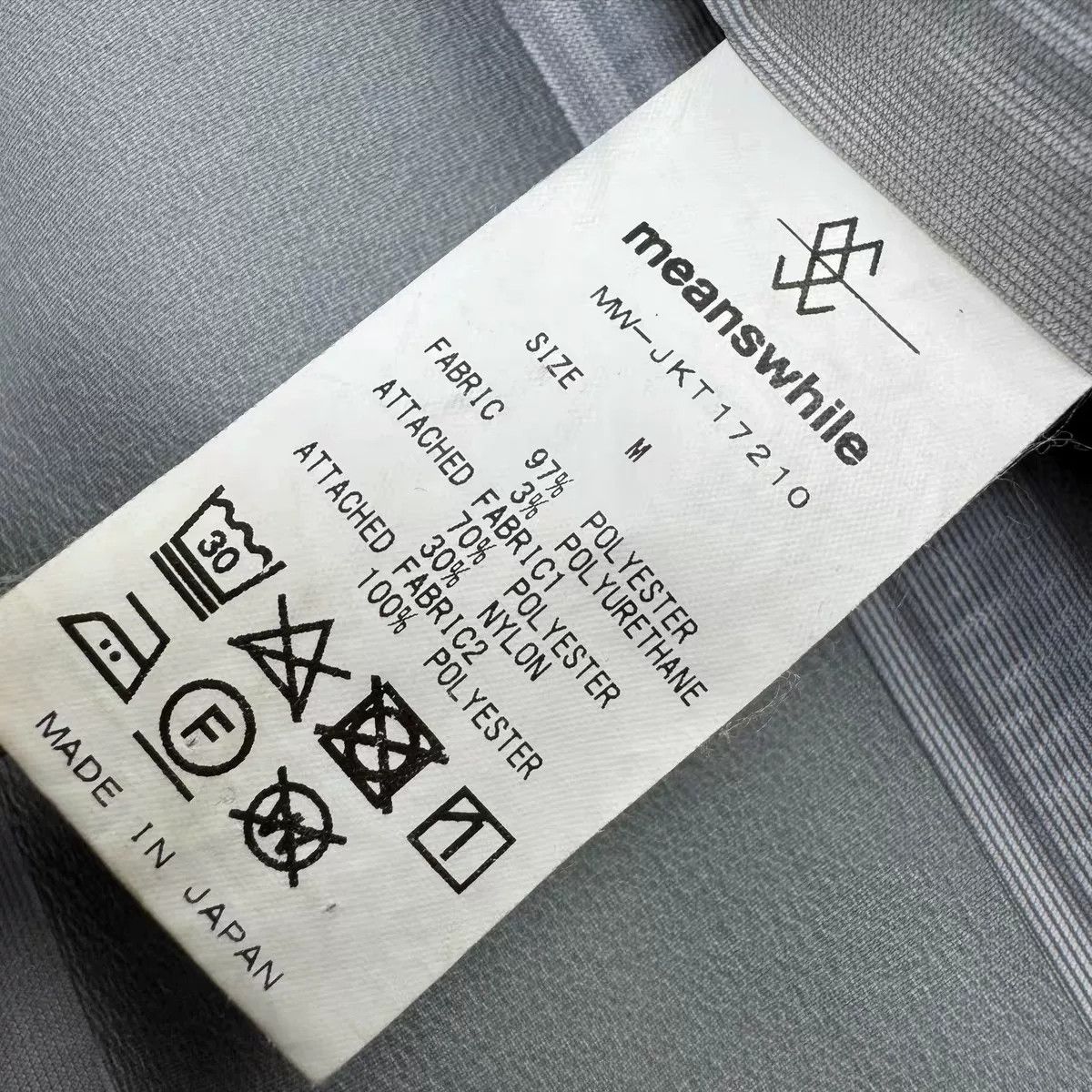 meanswhile MEANSWHILE Japan Waterproof Jacket Size US M / EU 48-50 / 2 - 7 Thumbnail