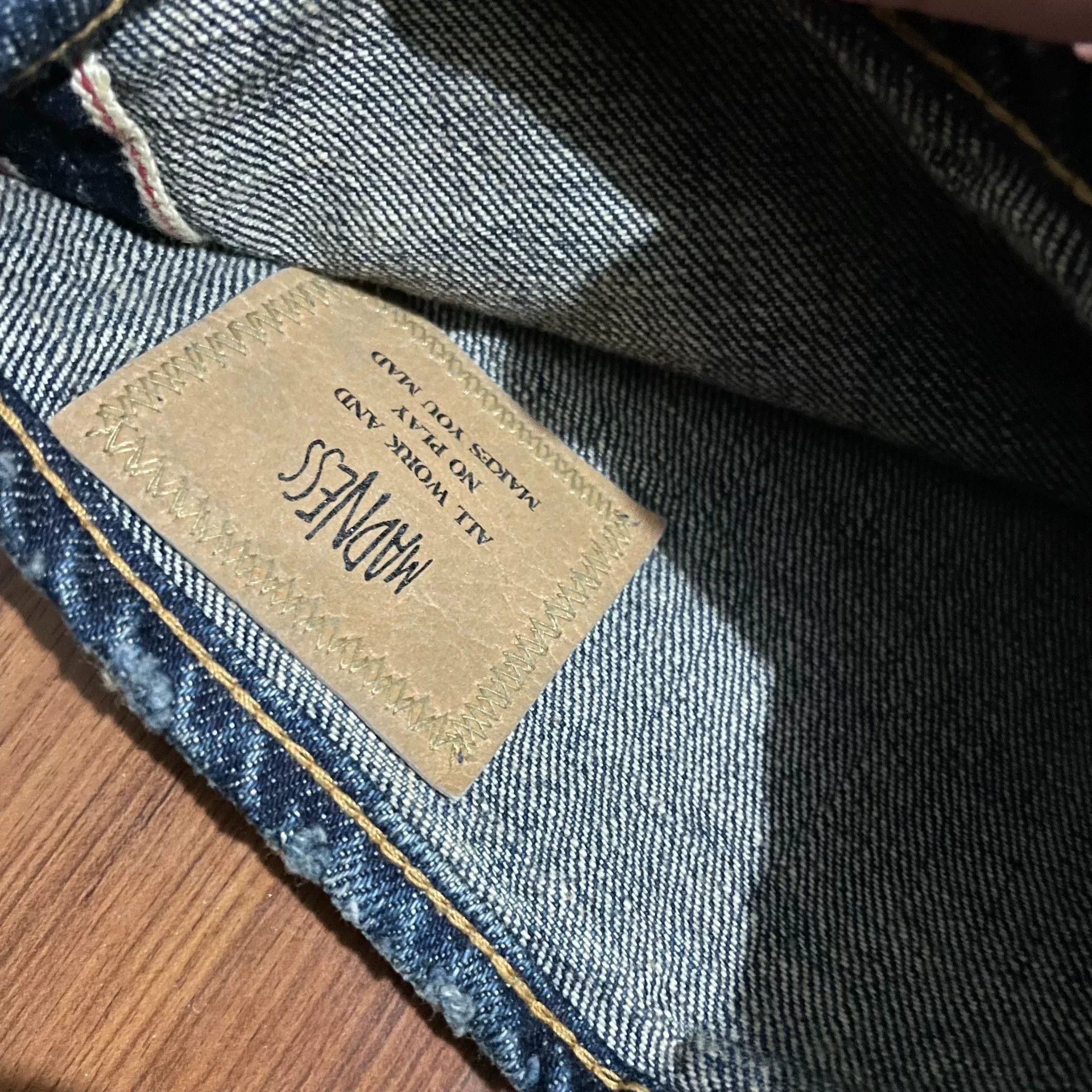 Madness MADNESS 21AW Ripped Baggy Jeans Size US 30 / EU 46 - 6 Thumbnail