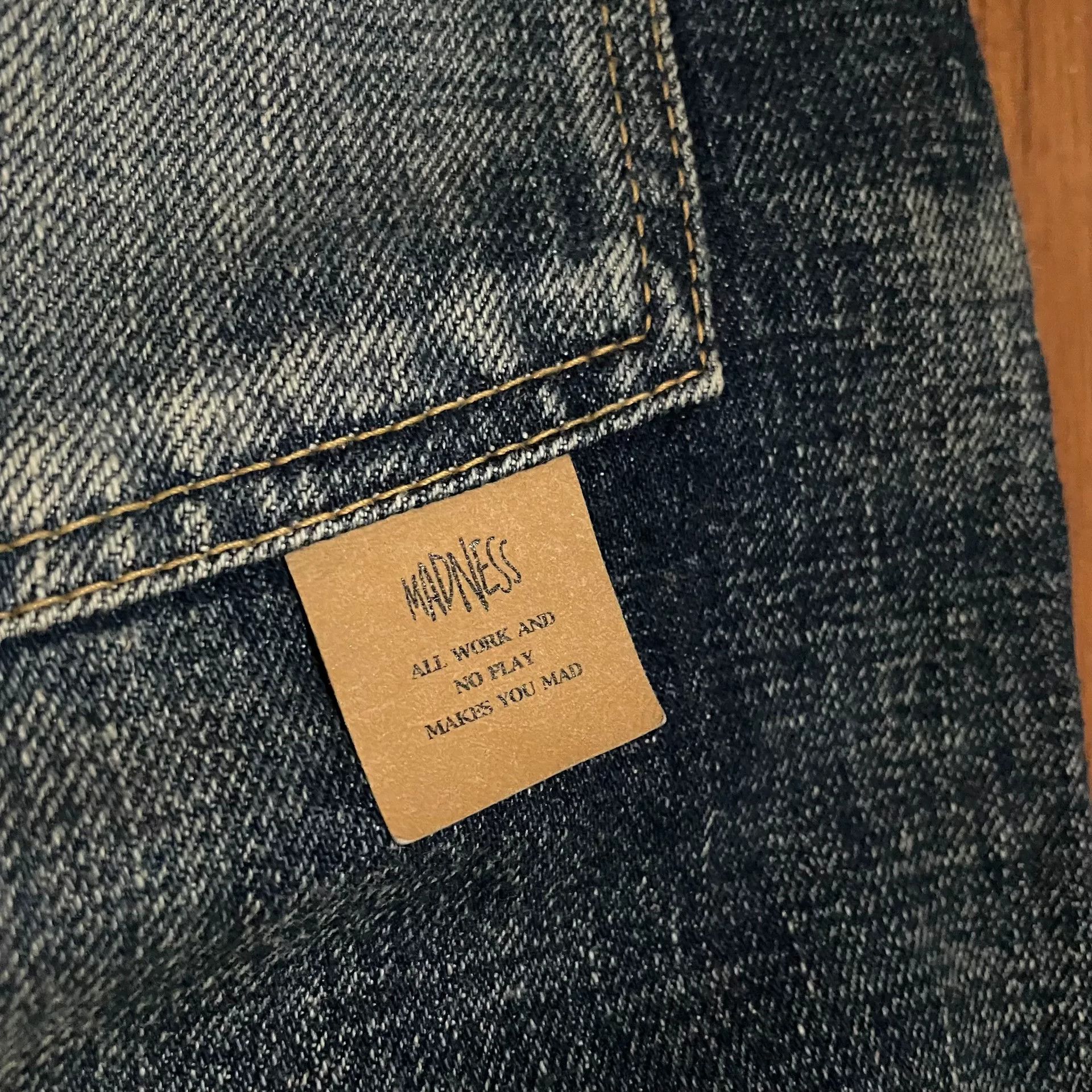 Madness MADNESS 21AW Ripped Baggy Jeans Size US 30 / EU 46 - 5 Thumbnail