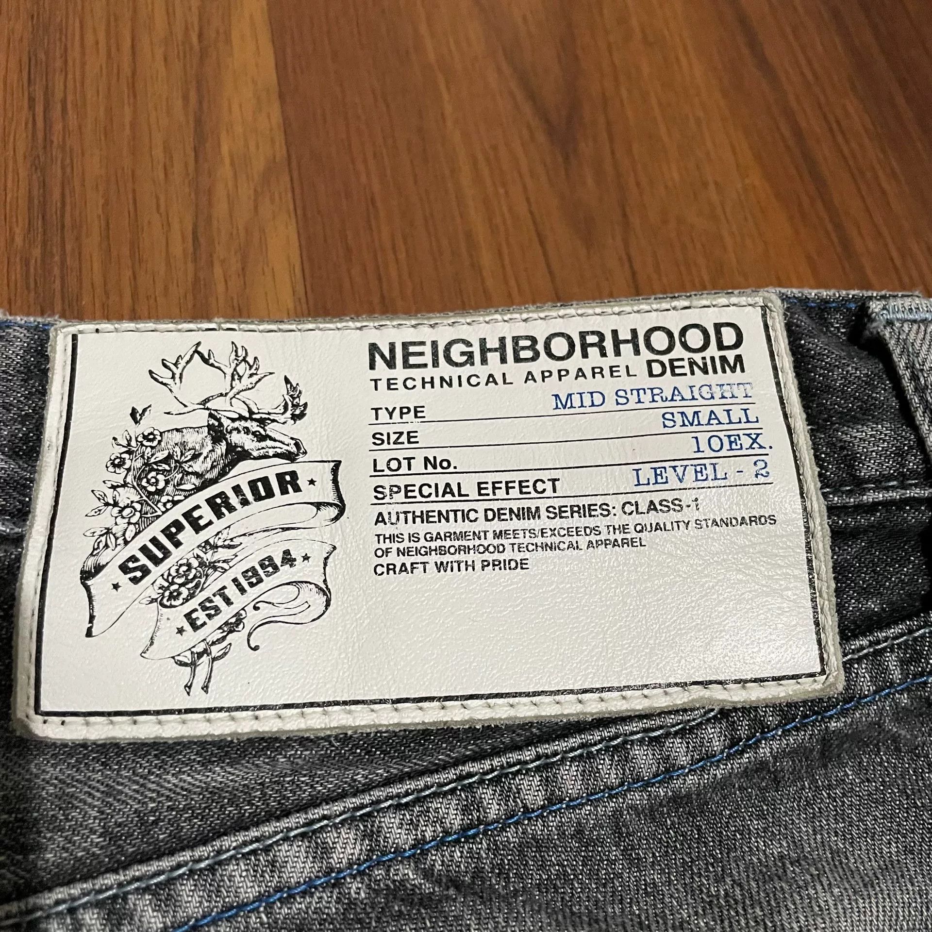 Neighborhood NEIGHBORHOOD 10EX Washed Jeans Size US 31 - 5 Thumbnail