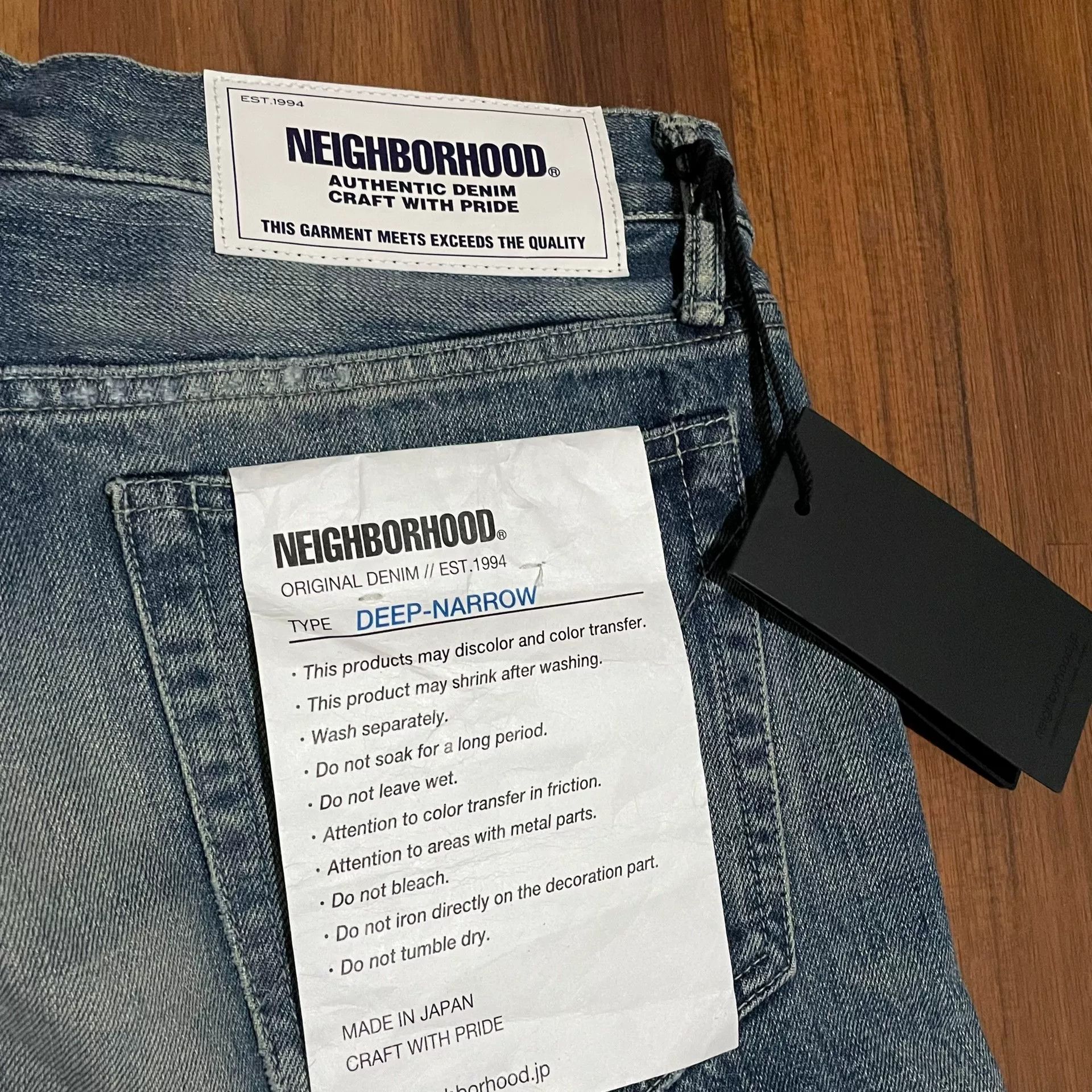 Neighborhood NEIGHBORHOOD Distressed Patch Jeans Size US 30 / EU 46 - 3 Thumbnail