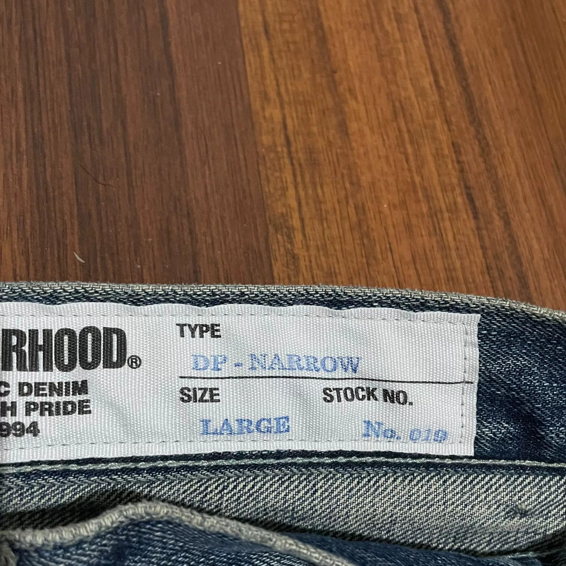Neighborhood NEIGHBORHOOD Distressed Patch Jeans Size US 30 / EU 46 - 5 Thumbnail