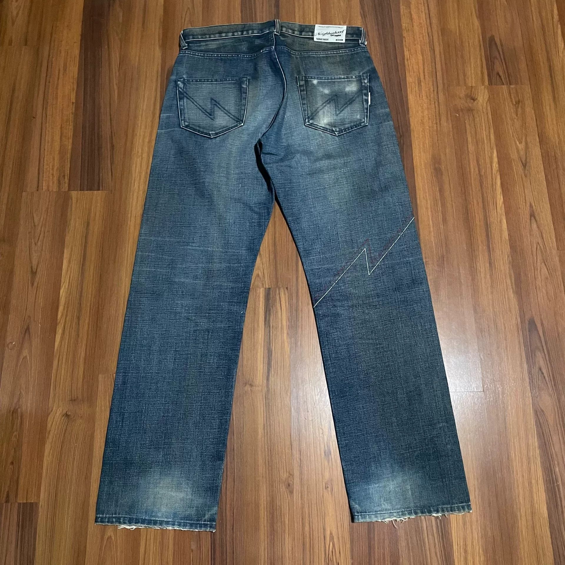 Neighborhood NEIGHBORHOOD 02 BASIC Denim Jeans Size US 28 / EU 44 - 4 Thumbnail