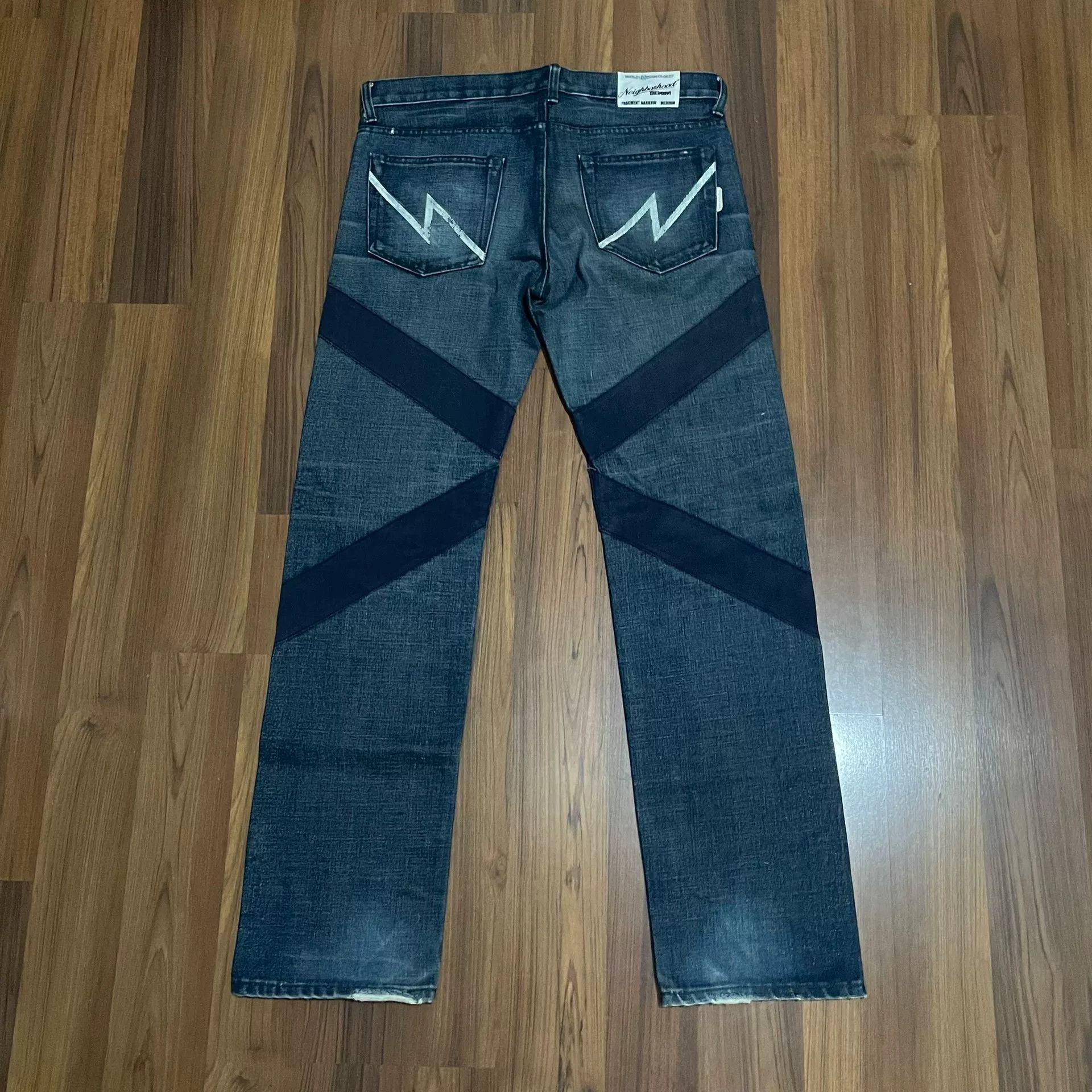 Neighborhood NEIGHBORHOOD 02 Patched Washed Jeans Size US 31 - 2 Thumbnail