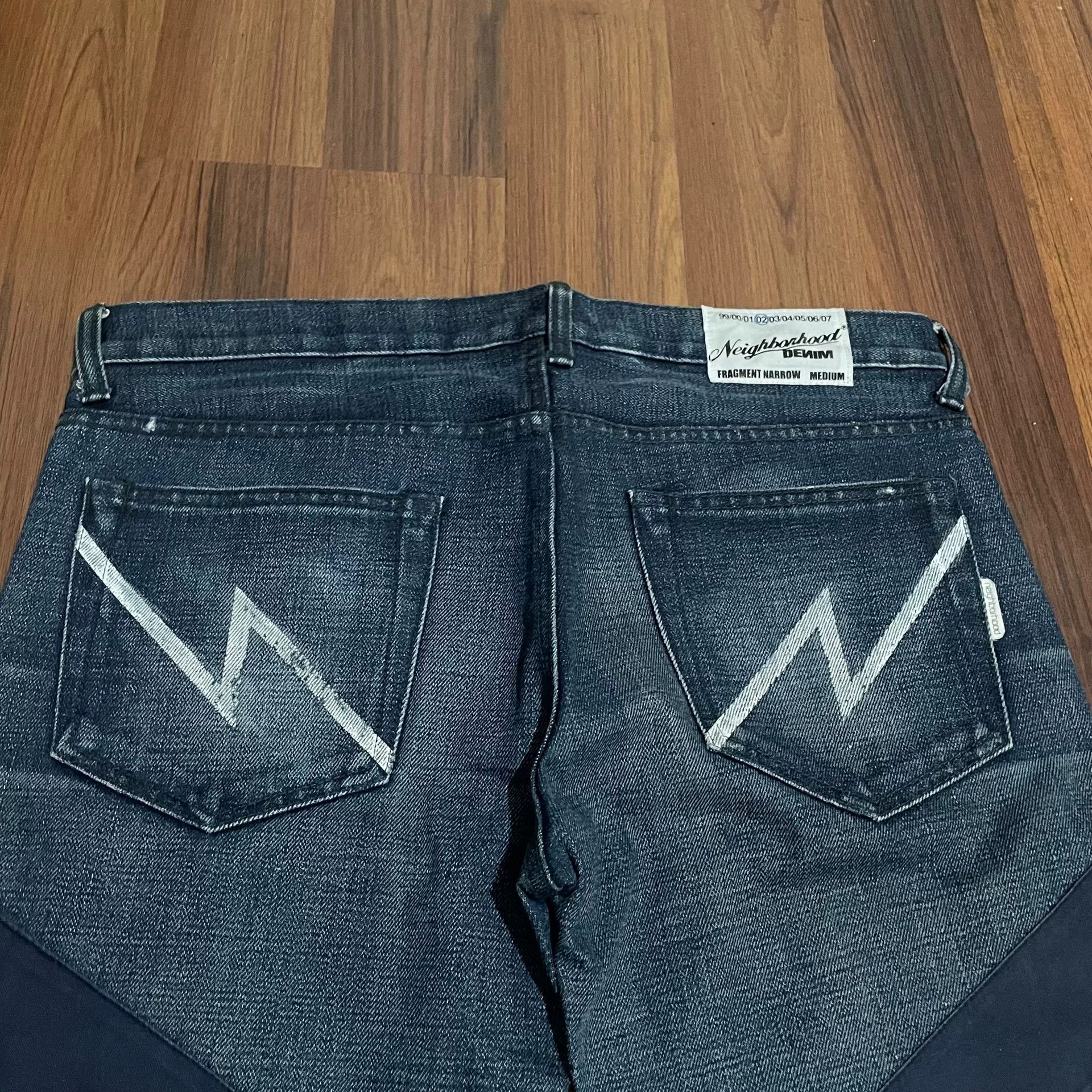 Neighborhood NEIGHBORHOOD 02 Patched Washed Jeans Size US 31 - 4 Thumbnail