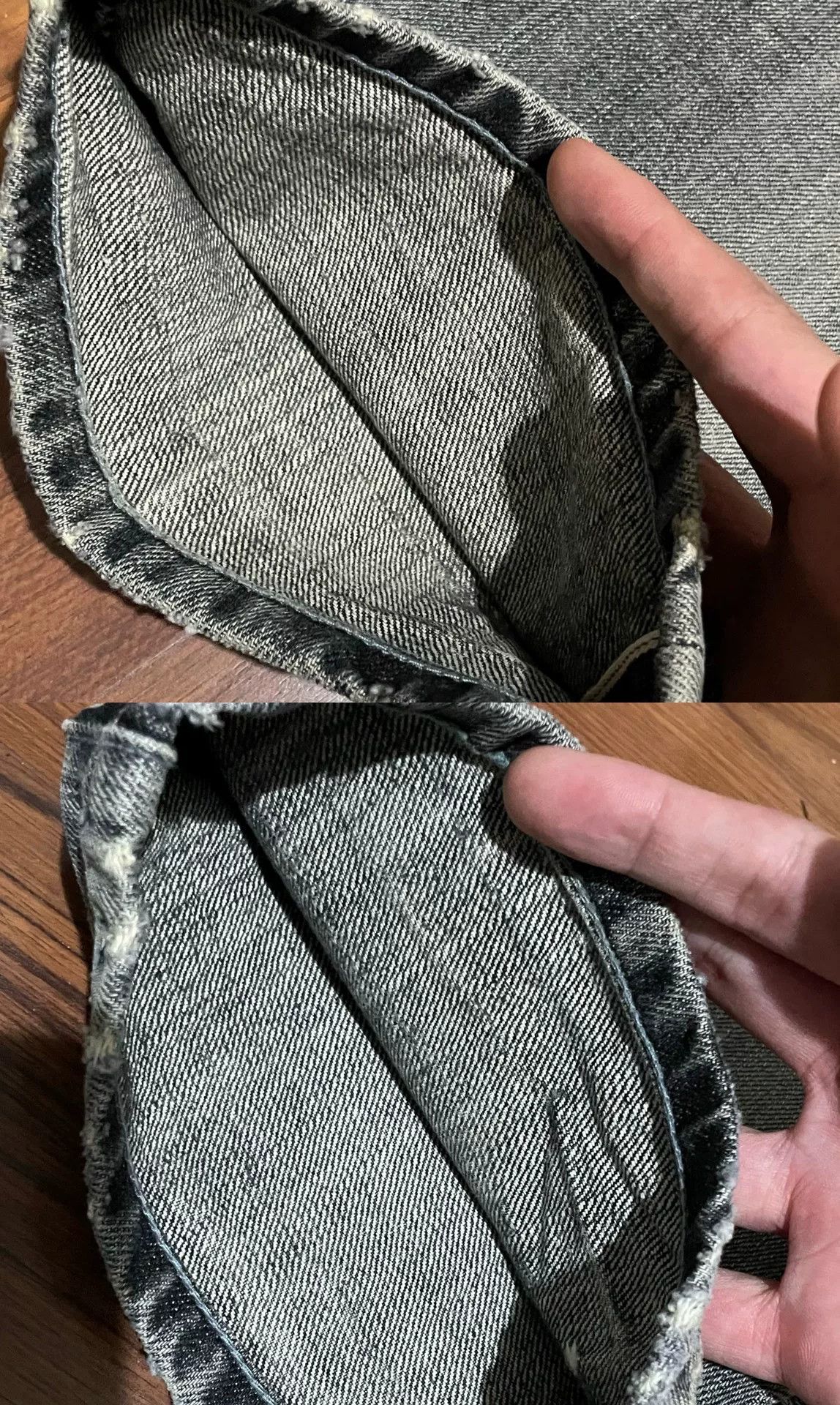 Neighborhood NEIGHBORHOOD 19SS MID Slash Patch Jeans Size US 35 - 6 Thumbnail