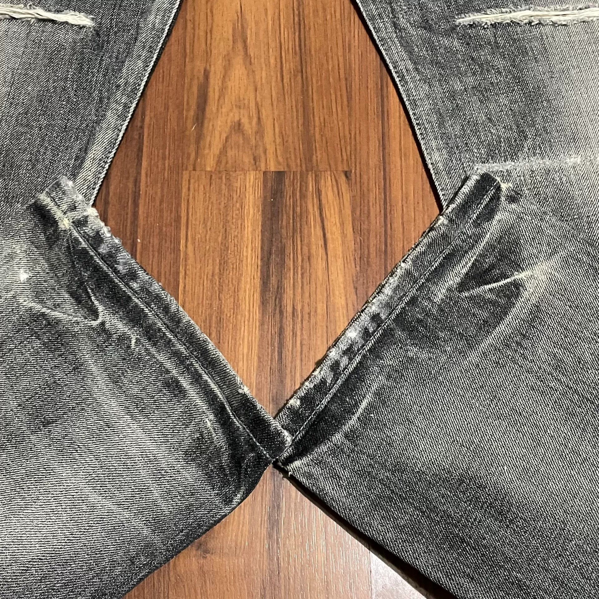 Neighborhood NEIGHBORHOOD 19SS MID Slash Patch Jeans Size US 35 - 5 Thumbnail