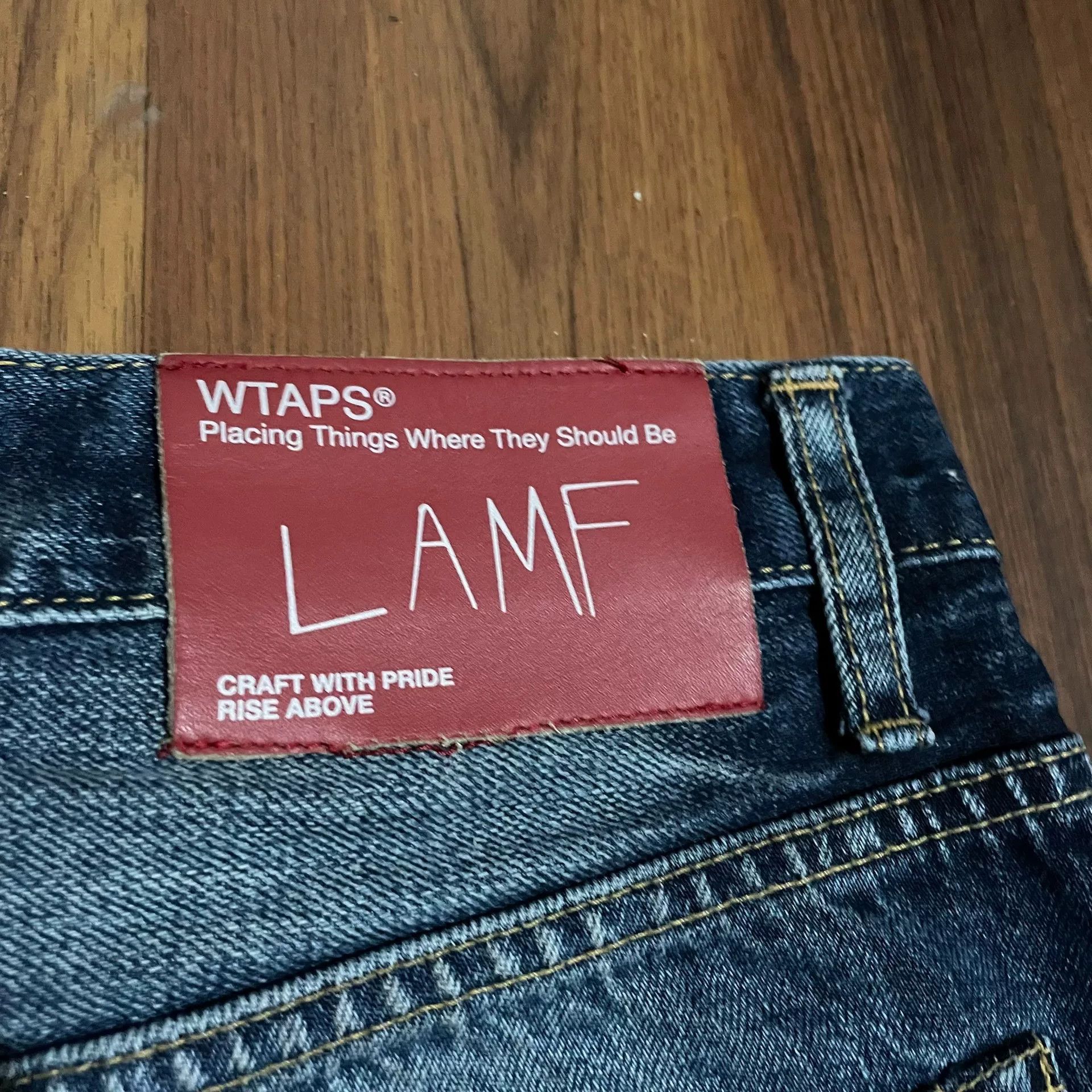 Wtaps WTAPS 09SS T3 LAMF Spider Embroidery Jeans Size US 31 - 5 Thumbnail