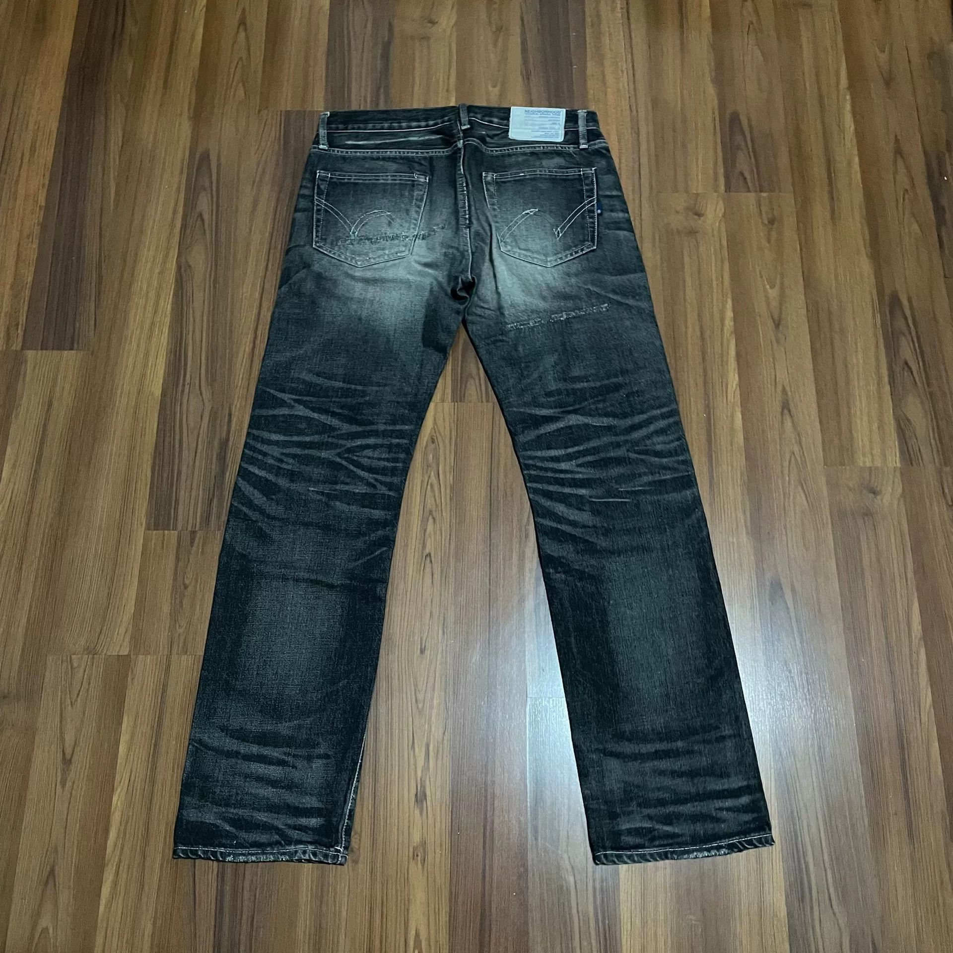 Neighborhood NEIGHBORHOOD 06EX Selvedge Denim Pants Size US 26 / EU 42 - 2 Thumbnail