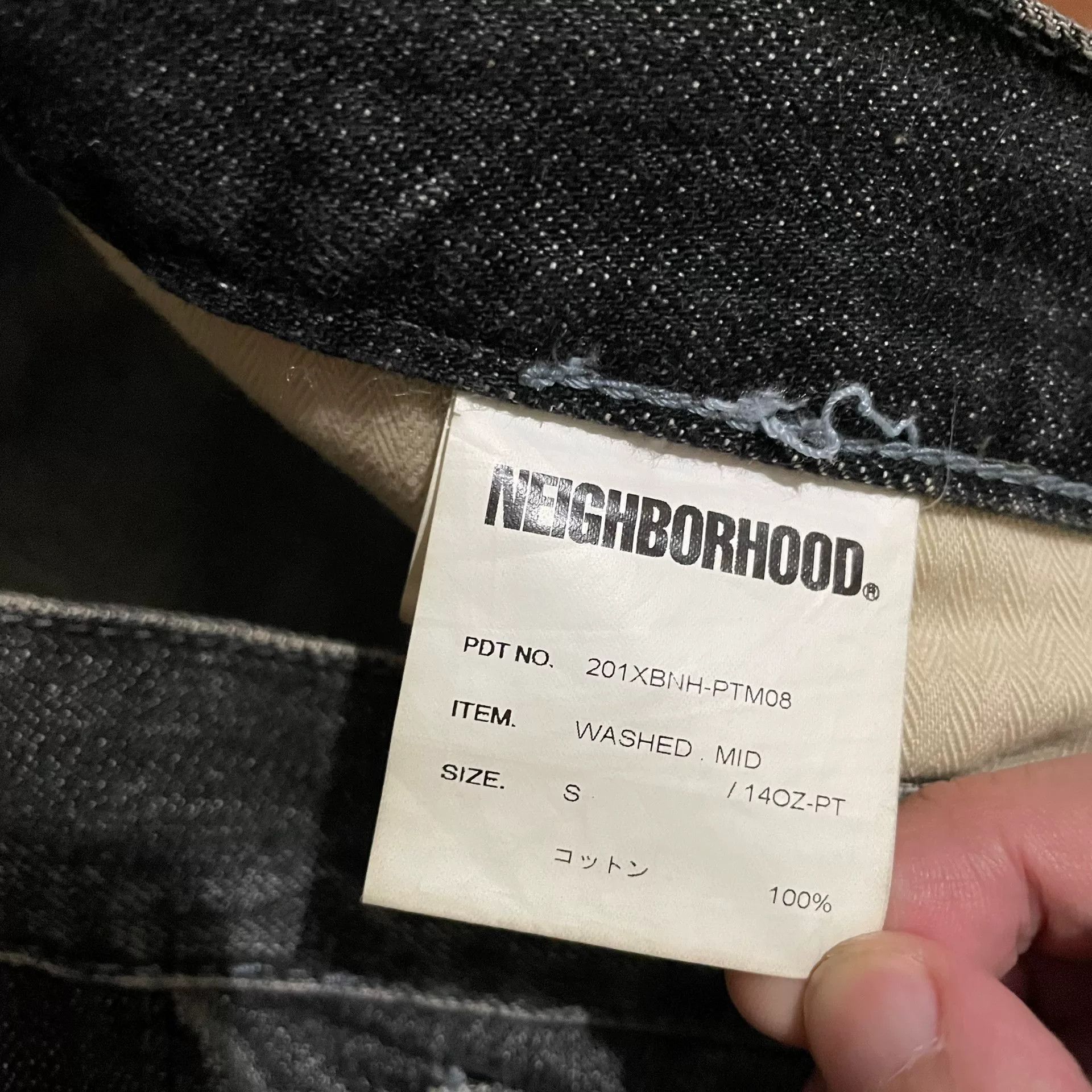 Neighborhood NEIGHBORHOOD 20AW MID Denim Jeans Size US 26 / EU 42 - 6 Thumbnail