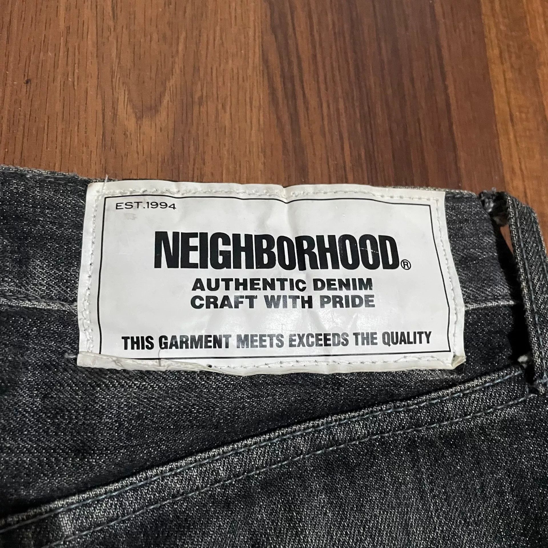 Neighborhood NEIGHBORHOOD 20AW MID Denim Jeans Size US 26 / EU 42 - 7 Thumbnail