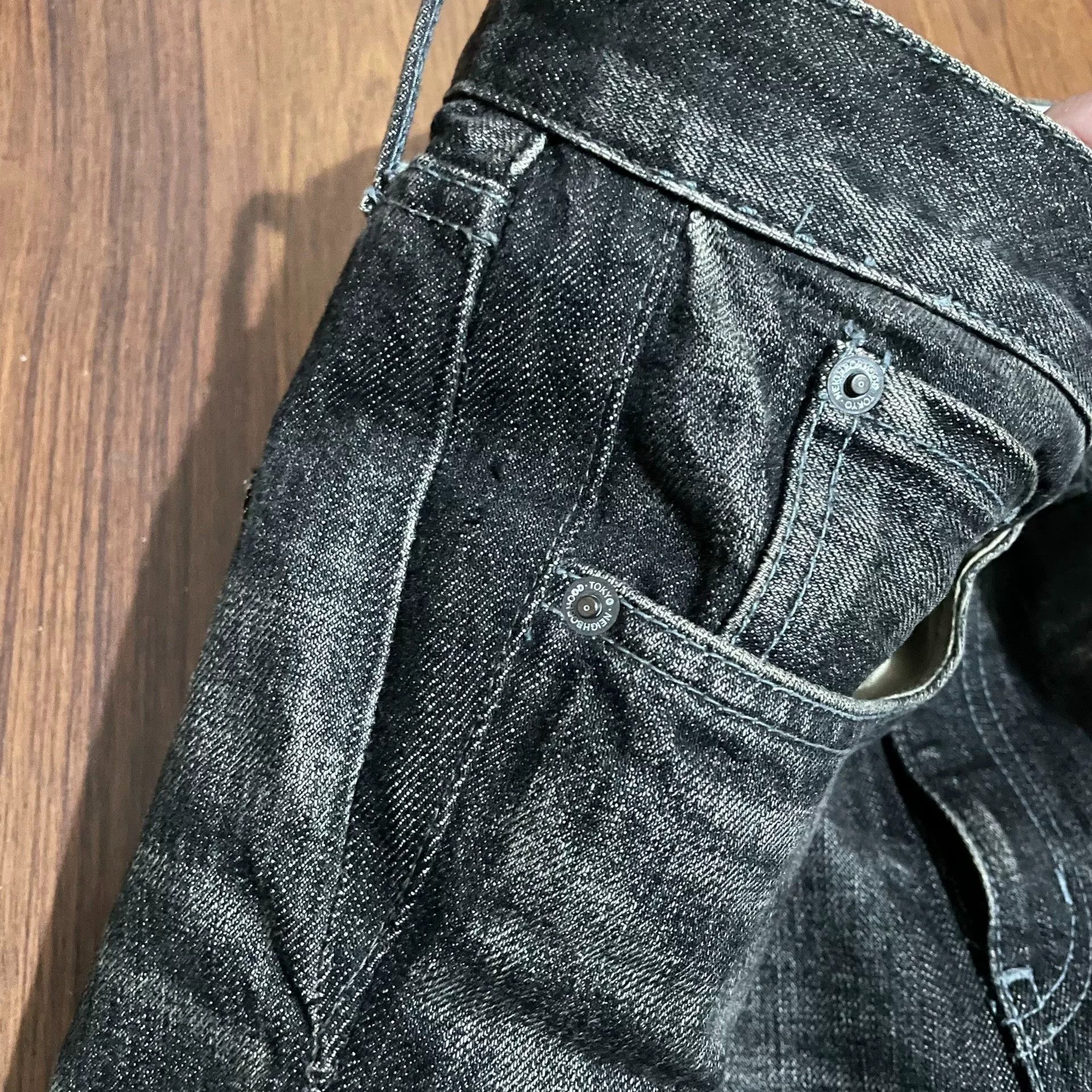 Neighborhood NEIGHBORHOOD 20AW MID Denim Jeans Size US 26 / EU 42 - 5 Thumbnail
