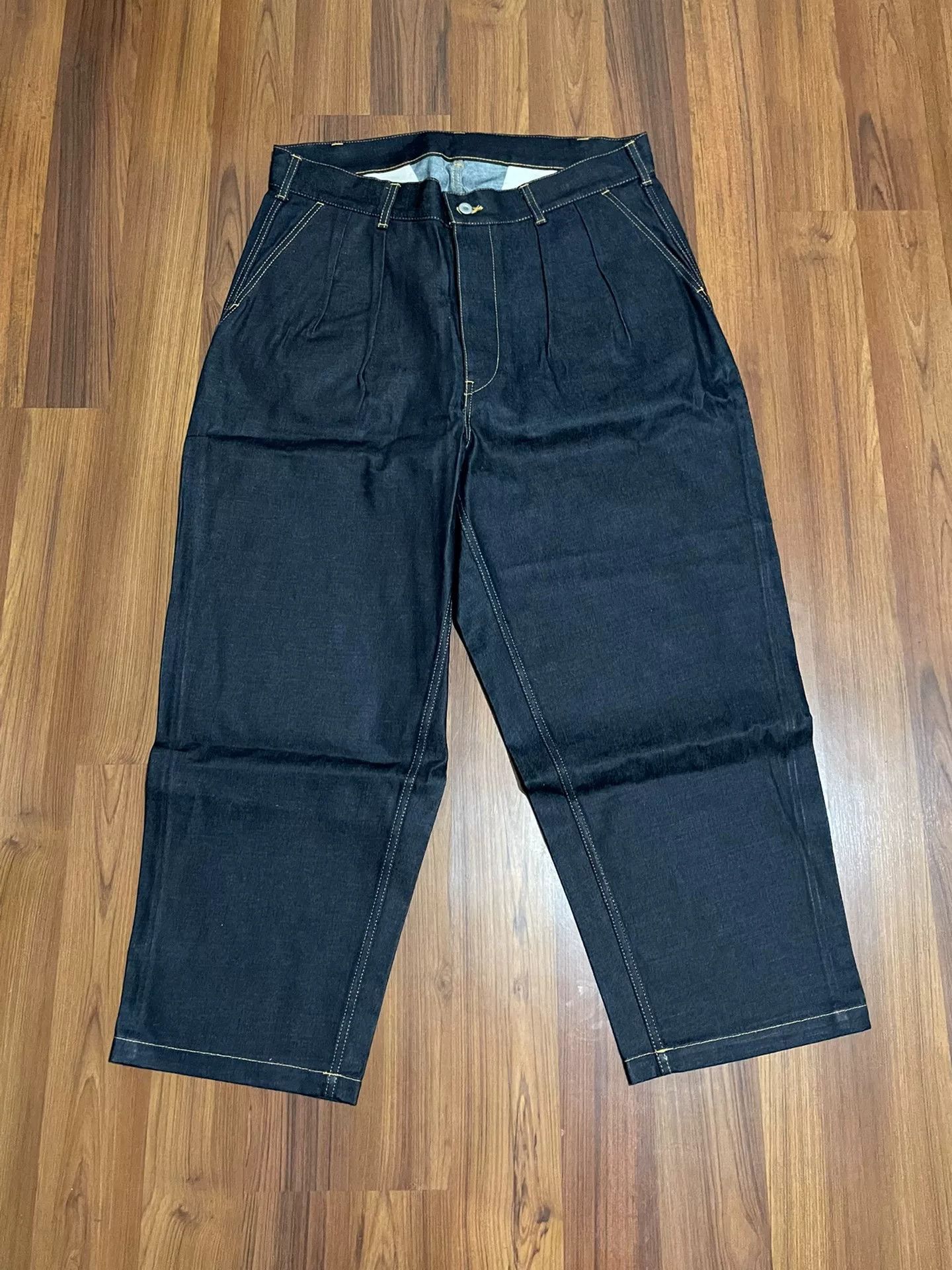 Madness MADNESS 20SS Raw Denim Jeans Size US 31 - 2 Thumbnail