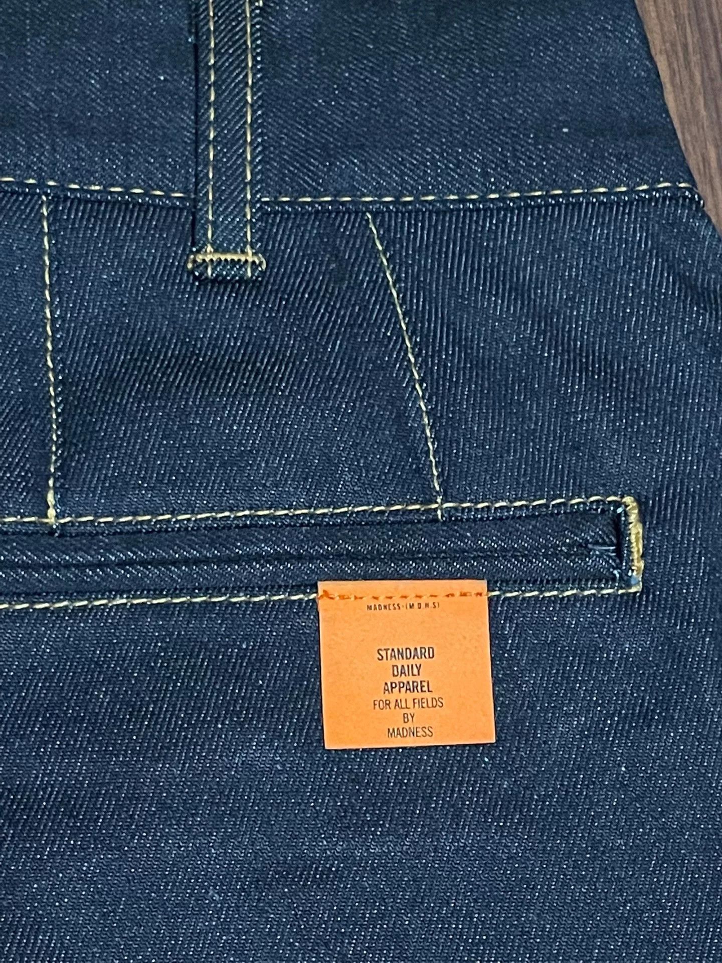 Madness MADNESS 20SS Raw Denim Jeans Size US 31 - 3 Thumbnail