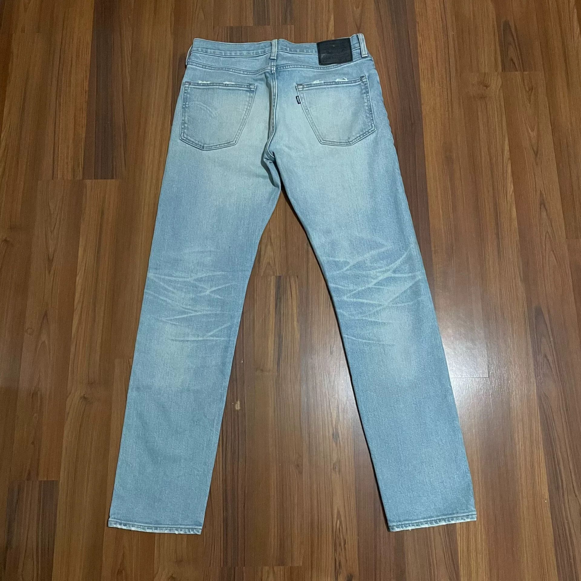 Levi's LEVI'S 502 Ice Blue Distressed Jeans Size US 34 / EU 50 - 2 Thumbnail