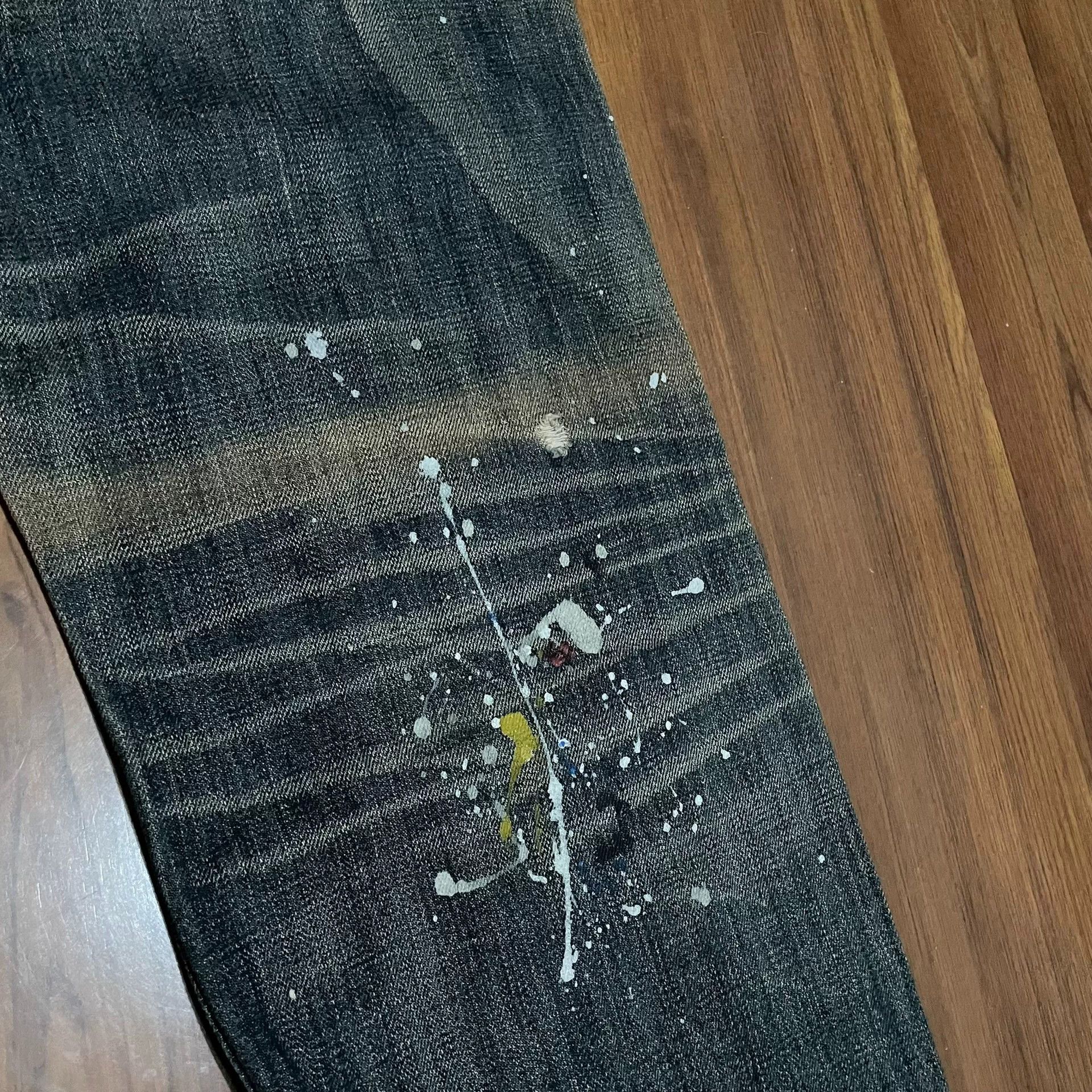 Neighborhood NEIGHBORHOOD 08EX Distressed Jeans Size US 31 - 5 Thumbnail