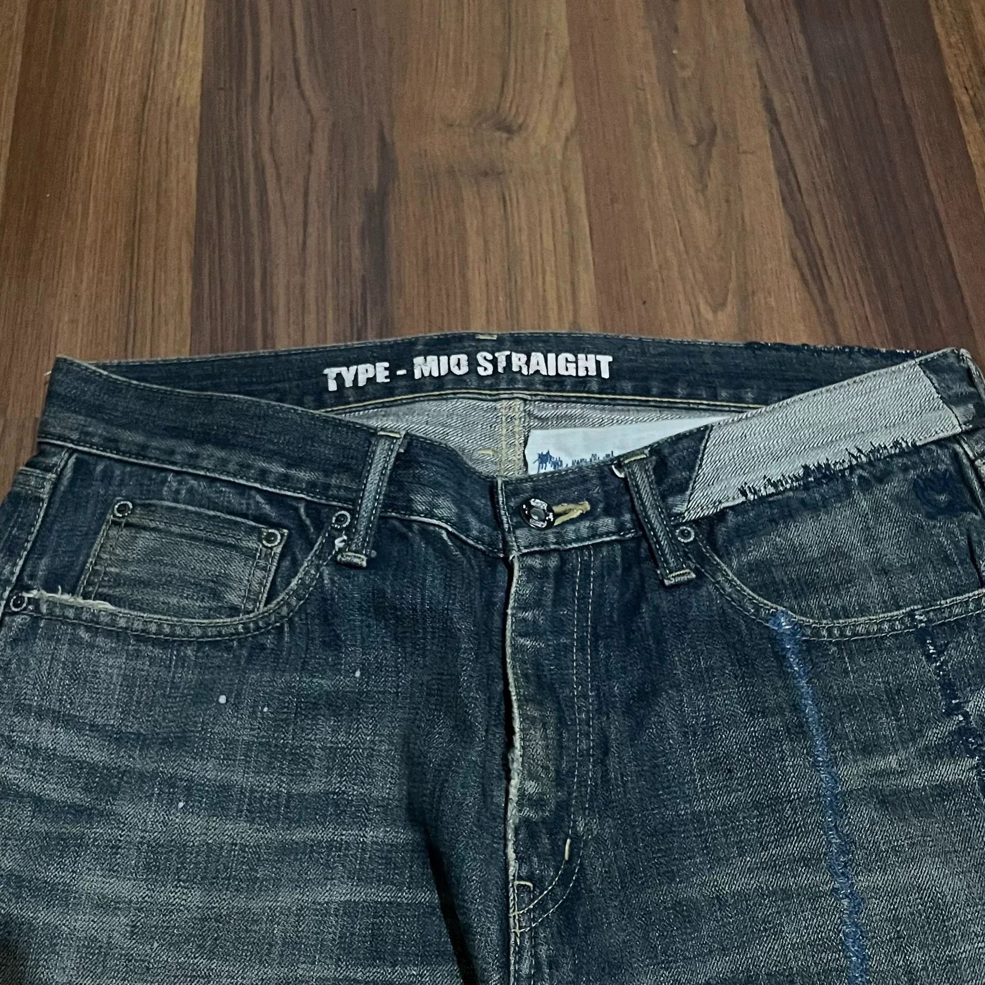 Neighborhood NEIGHBORHOOD 08EX Distressed Jeans Size US 31 - 3 Thumbnail