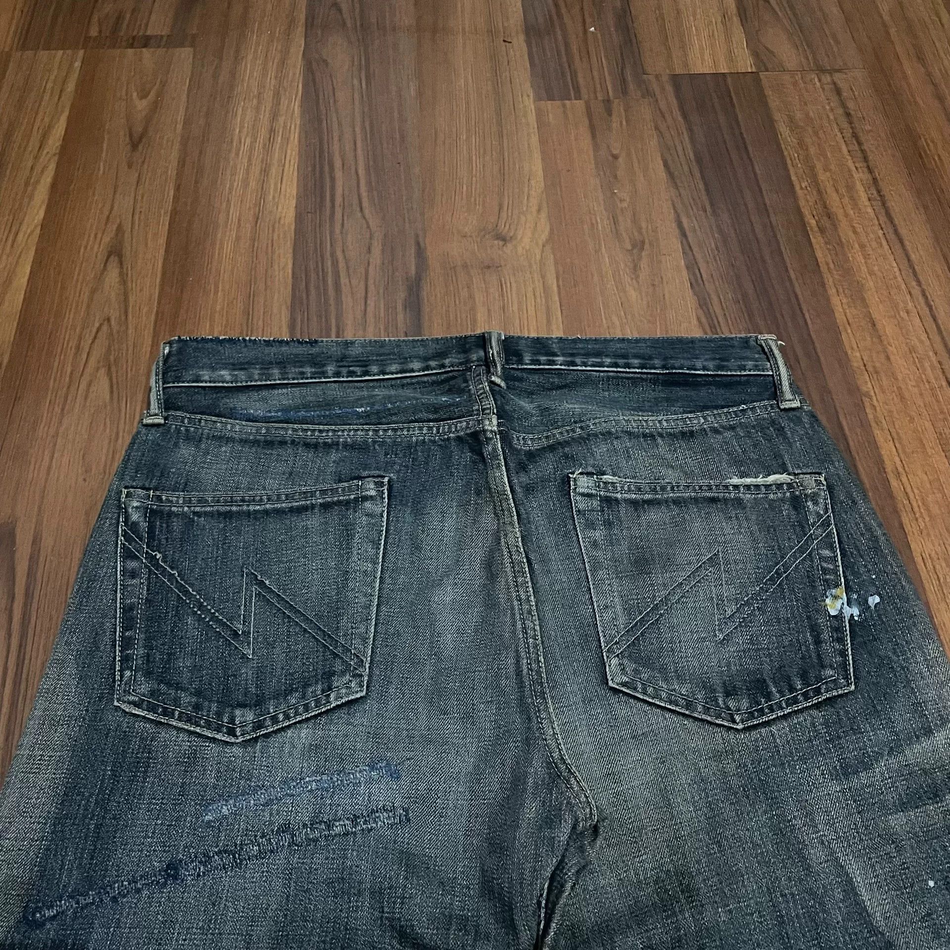 Neighborhood NEIGHBORHOOD 08EX Distressed Jeans Size US 31 - 4 Thumbnail