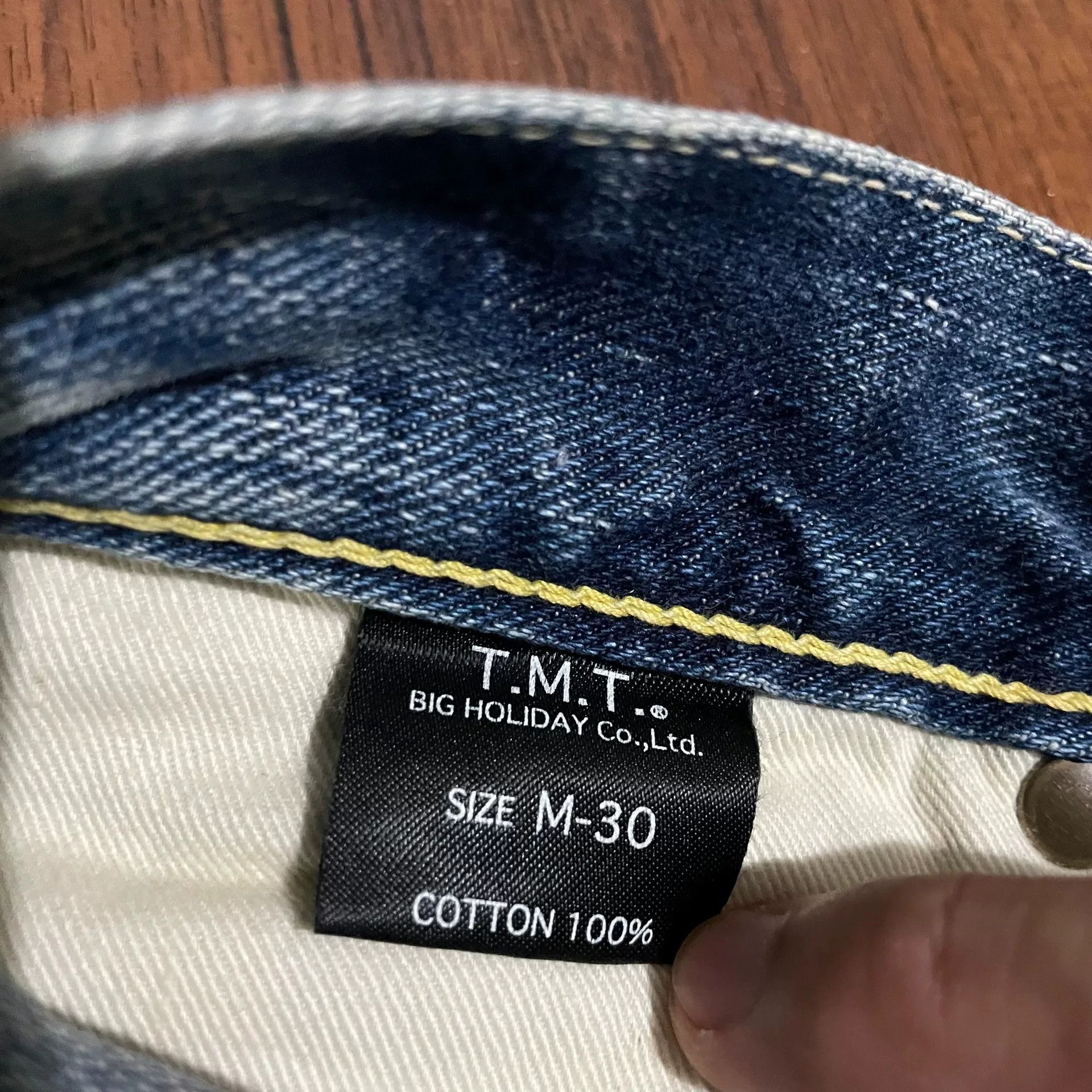 TMT TMT Japan-Made Washed Jeans Size US 30 / EU 46 - 6 Thumbnail