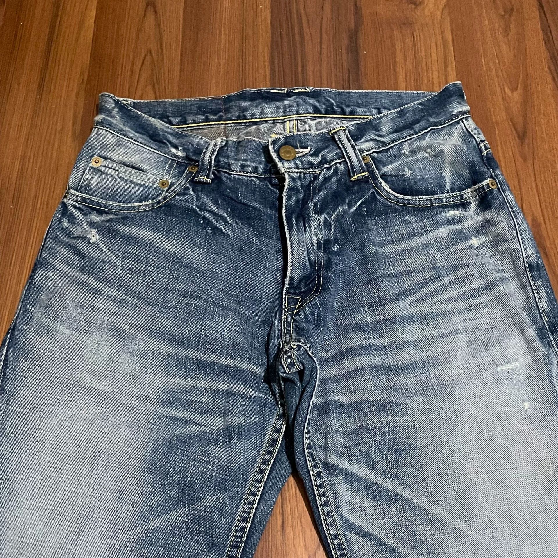 TMT TMT Japan-Made Washed Jeans Size US 30 / EU 46 - 3 Thumbnail