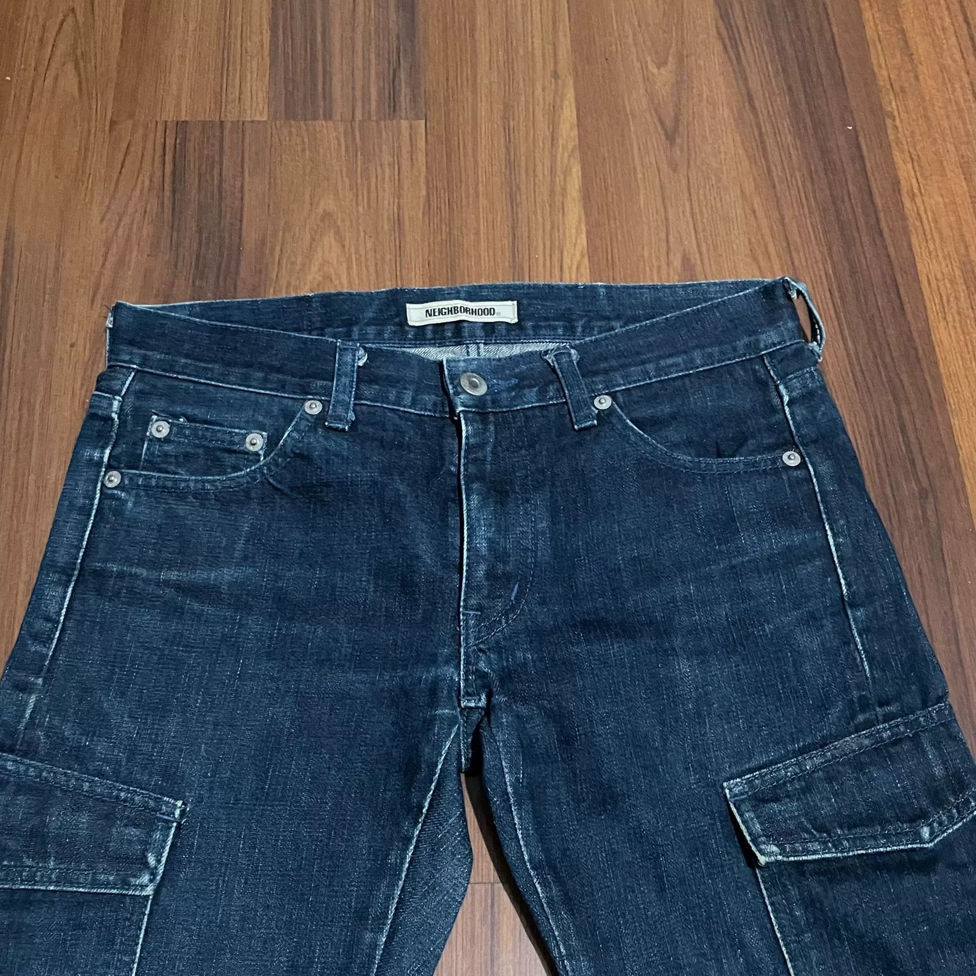 Neighborhood NEIGHBORHOOD 02 Side Pocket Washed Jeans Size US 39 - 3 Thumbnail